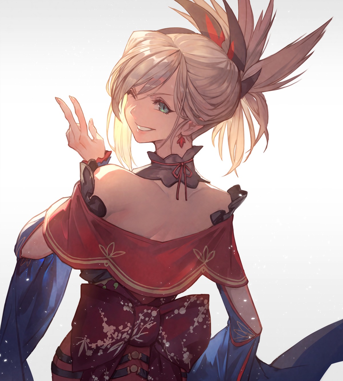 fate/grand_order, japanese_clothes, lack, miyamoto_musashi_(fate)