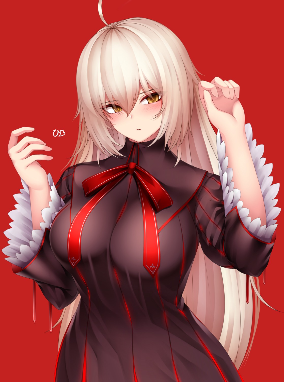 fate/grand_order, jeanne_d'arc, jeanne_d'arc_alter_(fate), momoriko