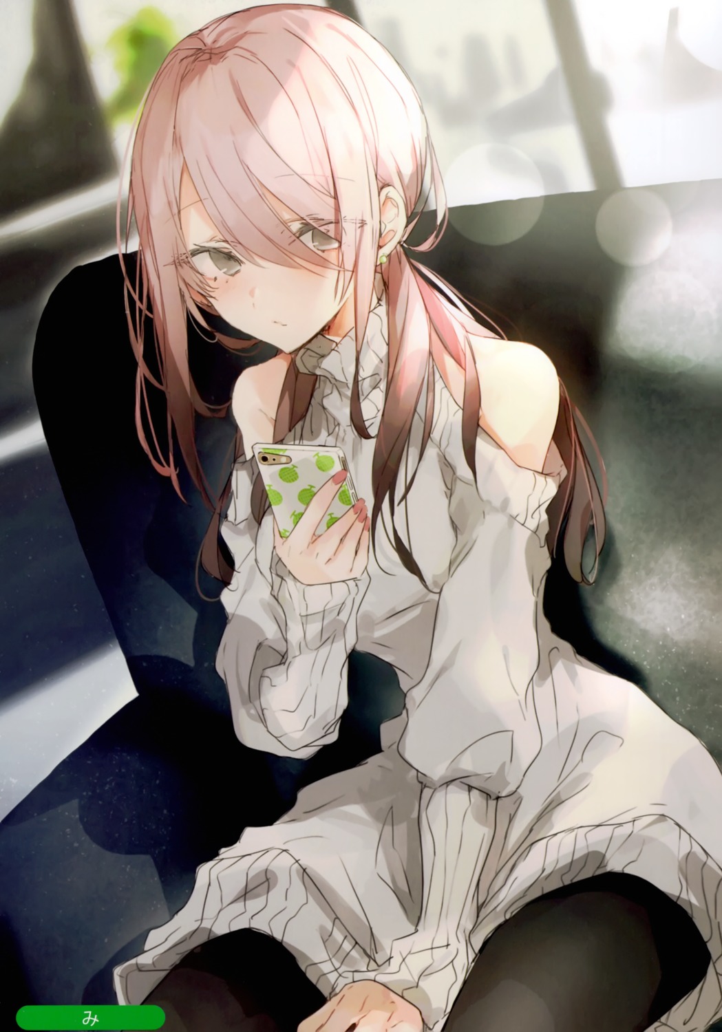 dress, melonbooks, mi_mimimi, pantyhose, sweater