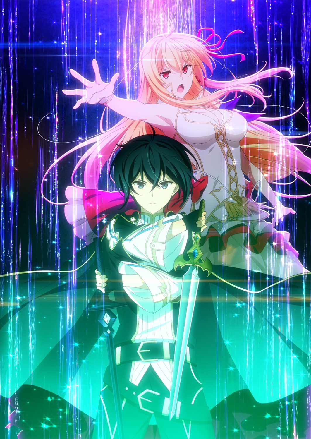 aliceliese_lou_nebulis_ix, cleavage, dress, iska, kimi_to_boku_no_saigo_no_senjou_arui_wa_sekai_ga_hajimaru_seisen, sword, tagme