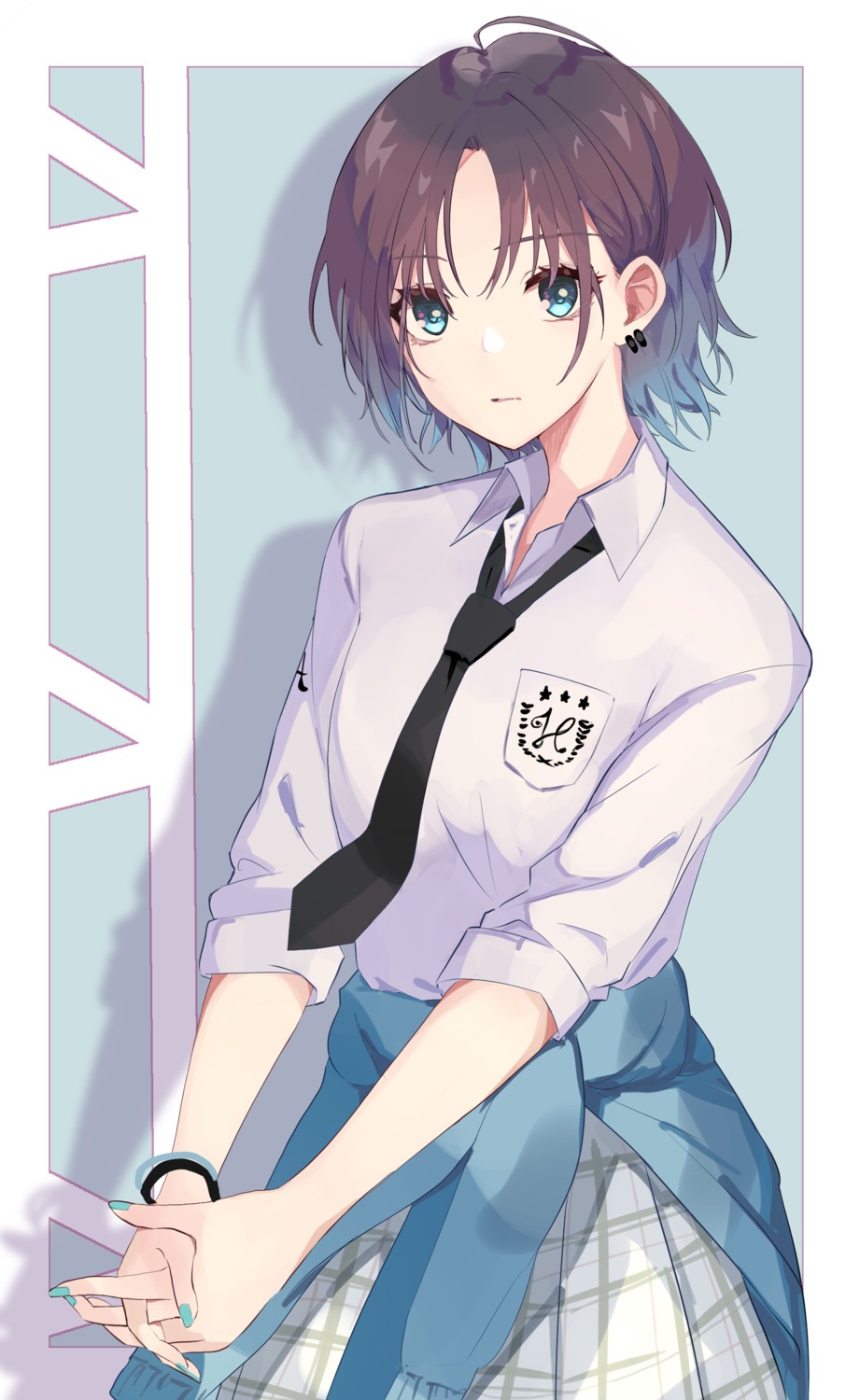 asakura_tooru, seifuku, sweater, the_idolm@ster, the_idolm@ster_shiny_colors, units_lustil