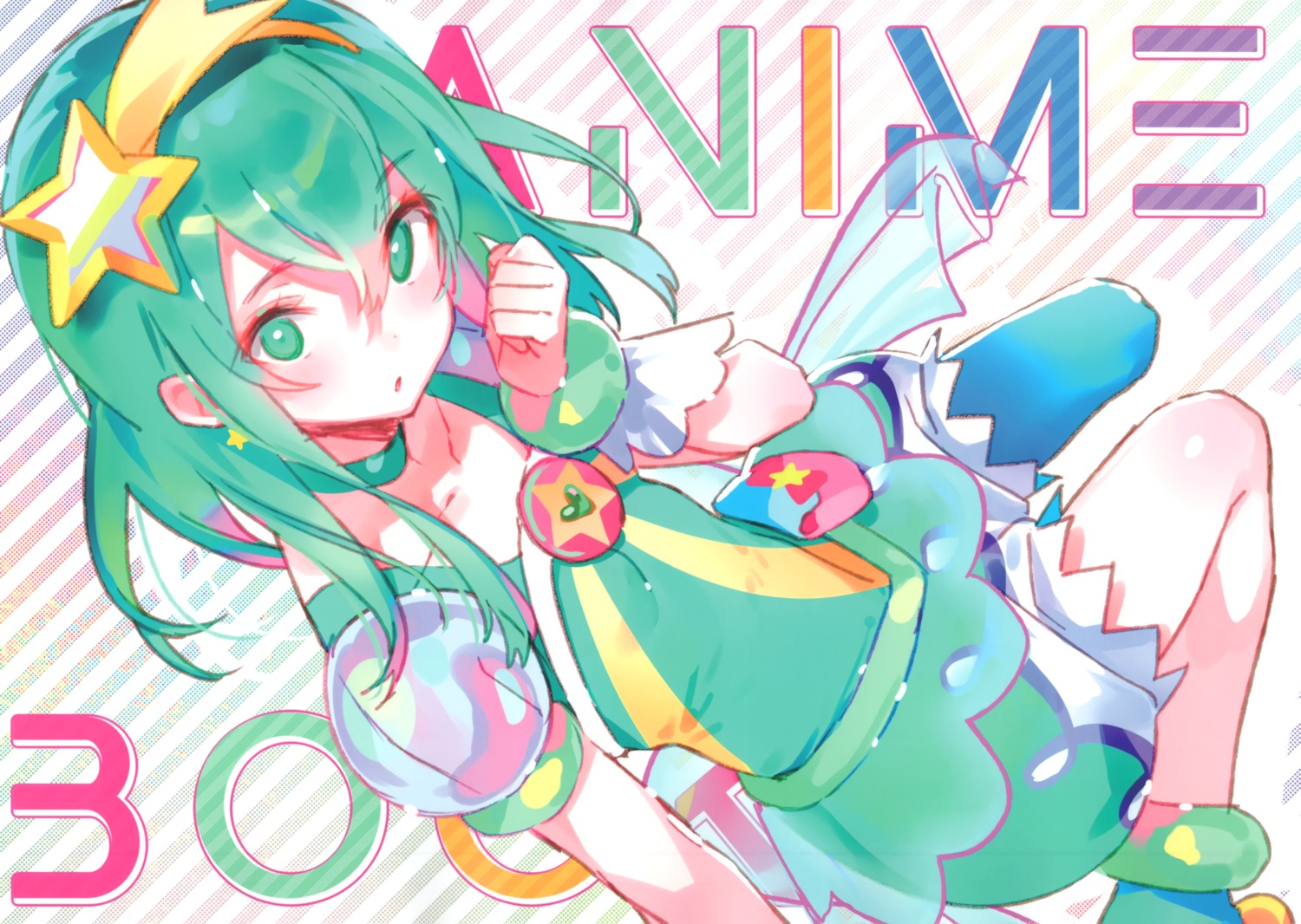 dress, dsmile, hagoromo_lala, precure, star_twinkle_precure, thighhighs