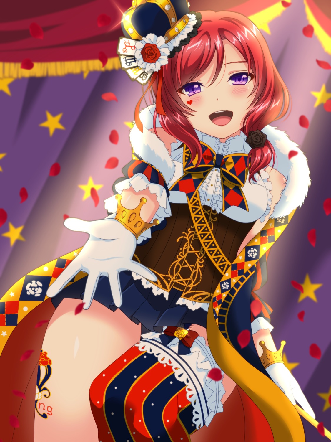 love_live!, love_live!_(series), nishikino_maki, stockings, tattoo, thighhighs, yuncho