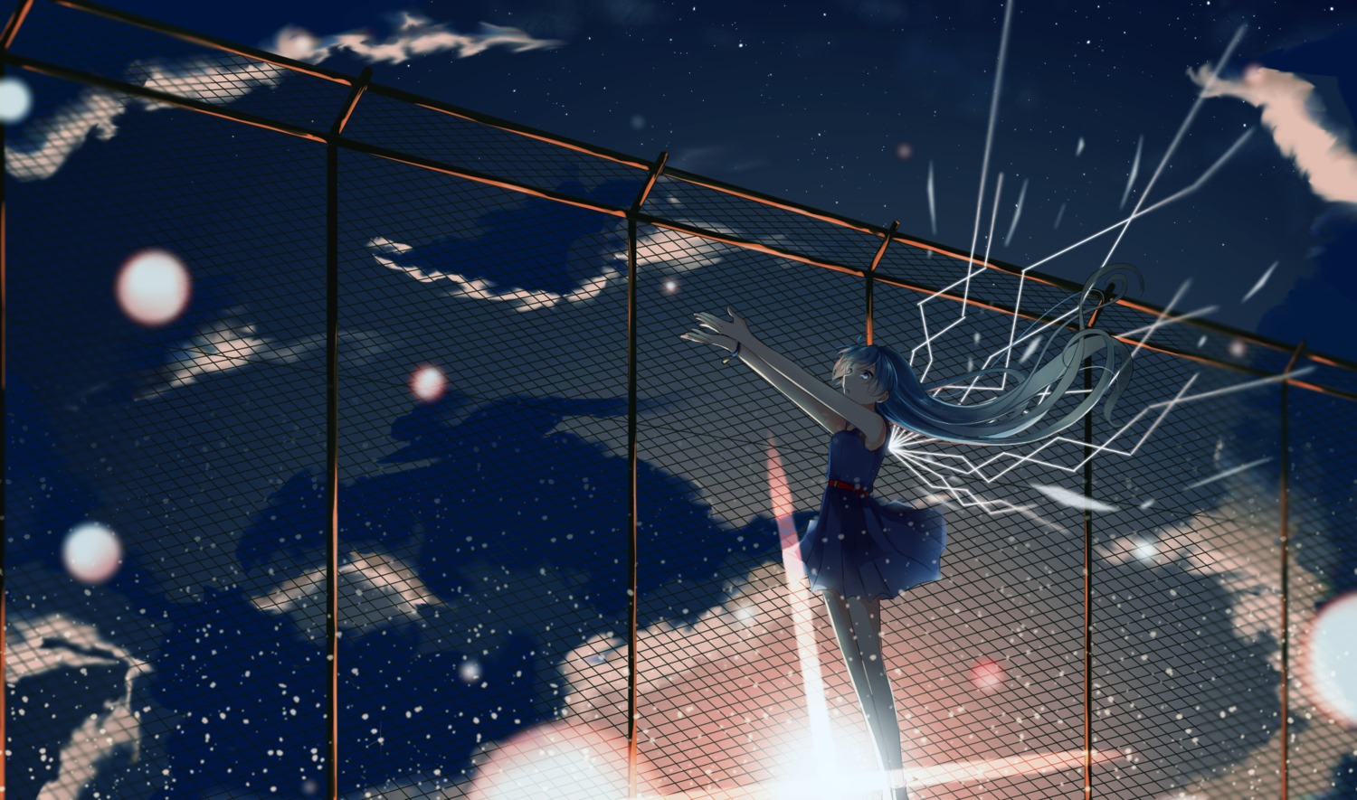 dress, hatsune_miku, hinata_(uzukitten), pantyhose, vocaloid