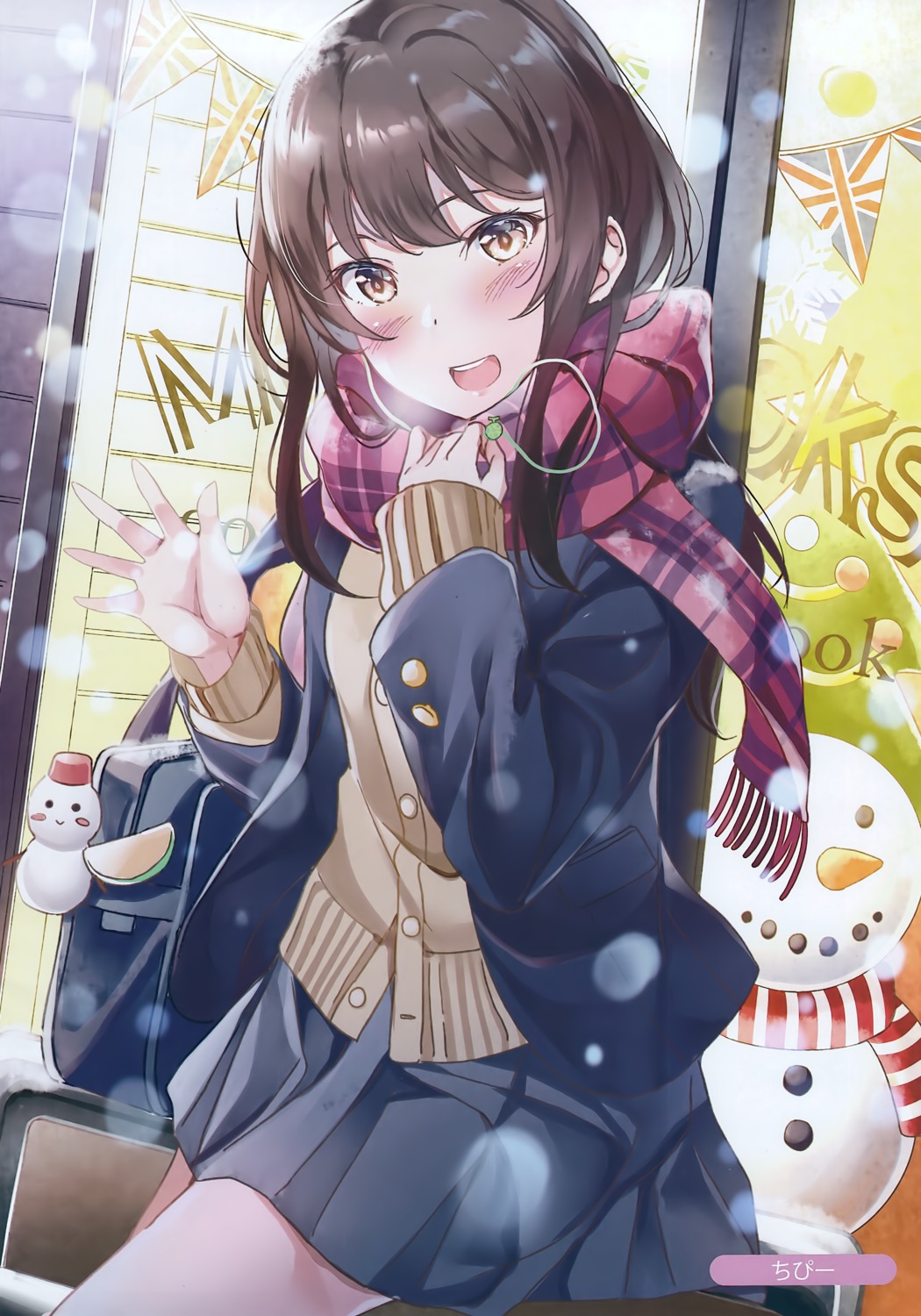 christmas, melonbooks, seifuku, sweater, tipii