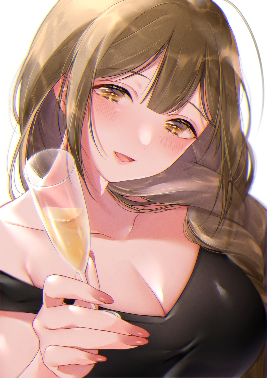 cleavage, kuwayama_chiyuki, shiguri, the_idolm@ster, the_idolm@ster_shiny_colors