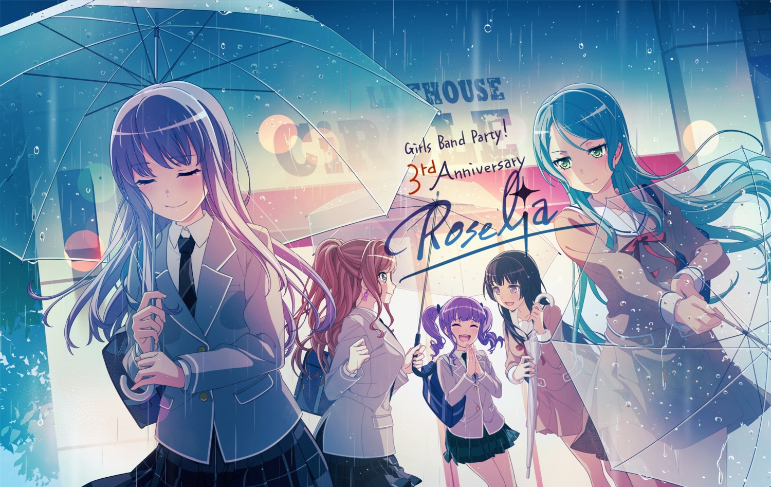 bang_dream!, bang_dream!_episode_of_roselia, hikawa_sayo, imai_lisa, minato_yukina, seifuku, shirokane_rinko, tagme