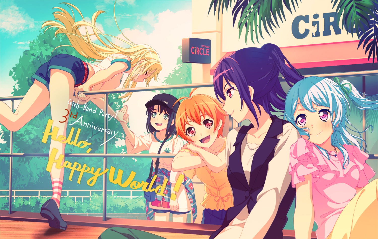 bang_dream!, kitazawa_hagumi, matsubara_kanon, okusawa_misaki, seta_kaoru, tagme, tsurumaki_kokoro