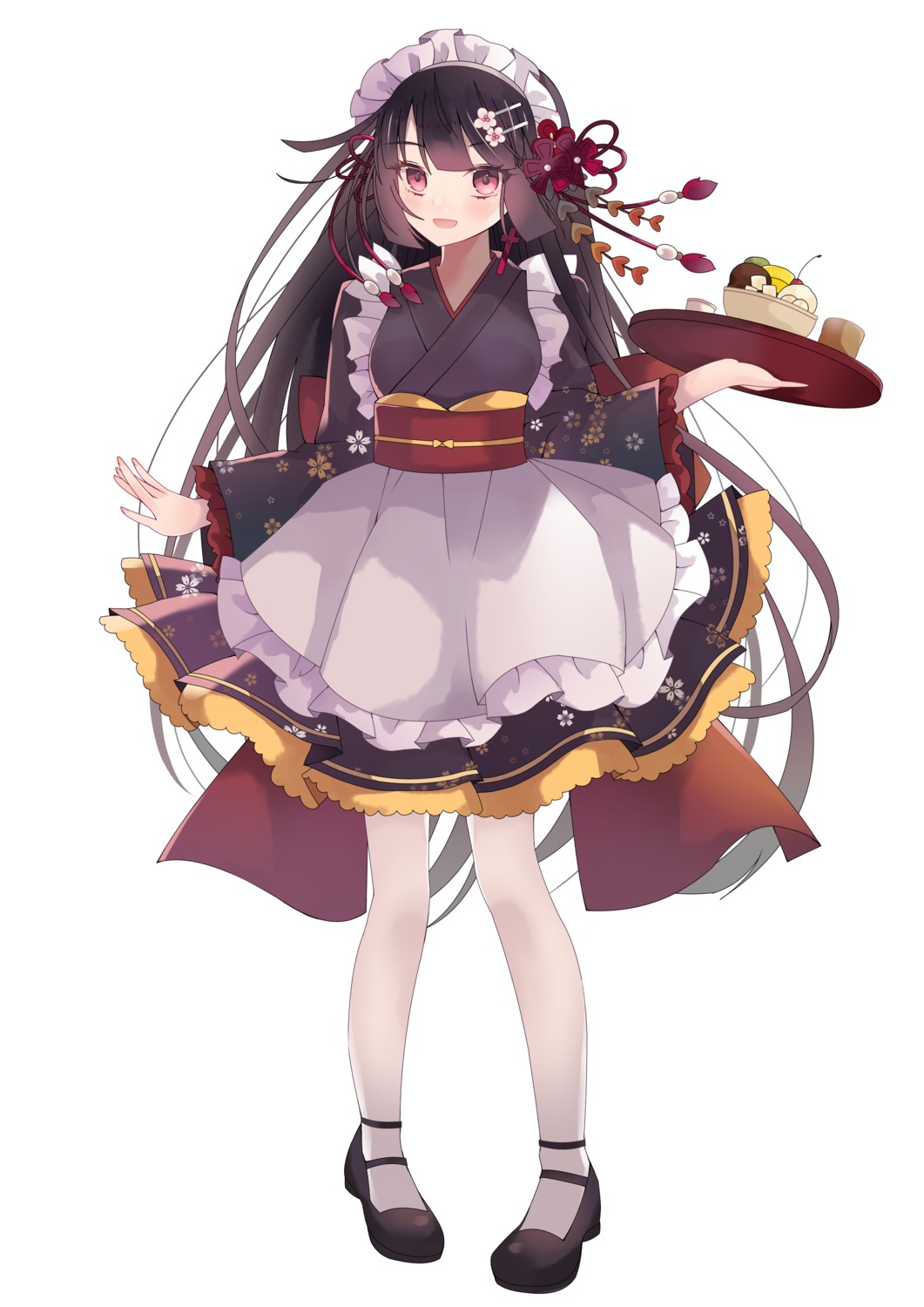 heels, maid, wa_maid, yuzuki_yugina08