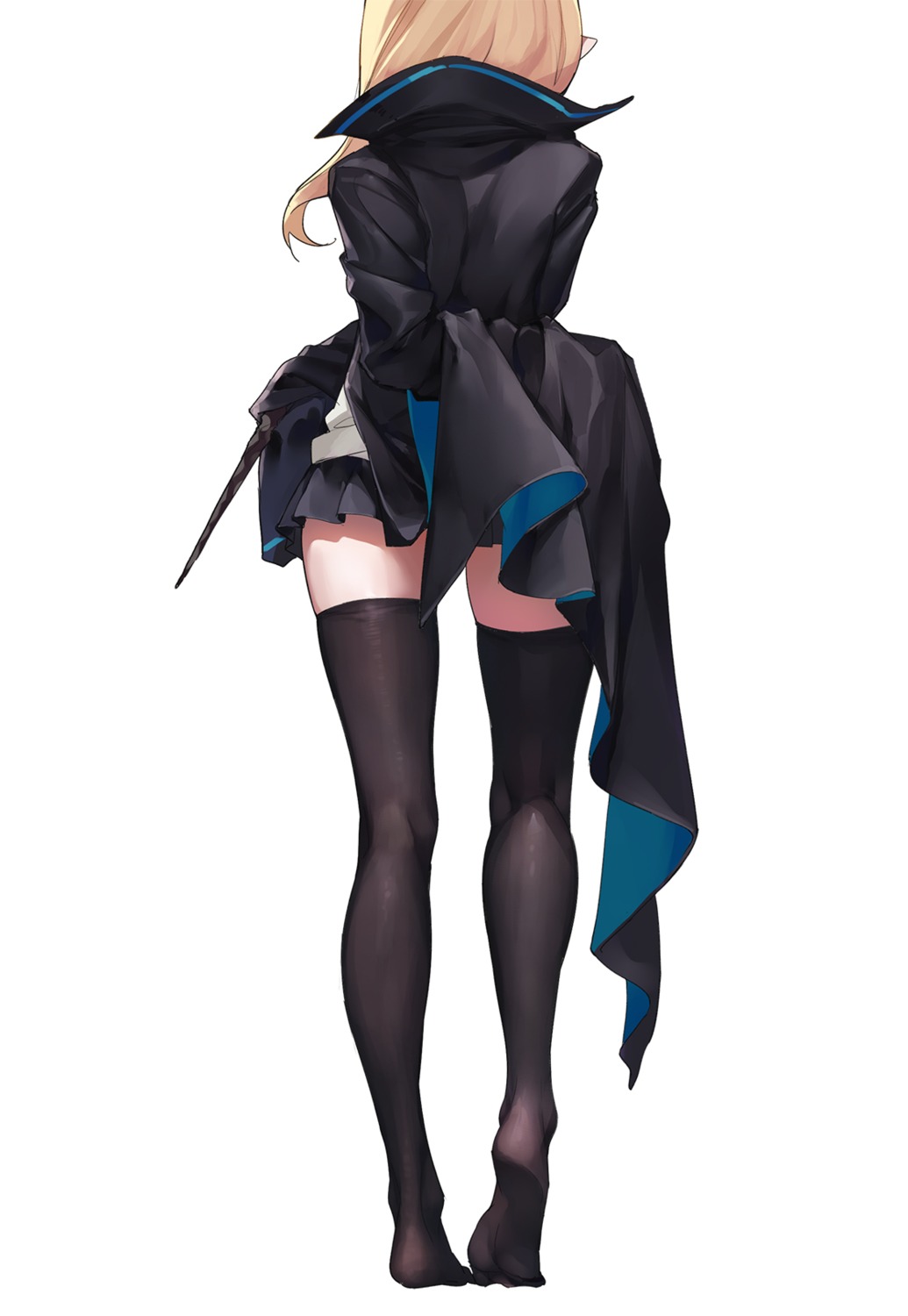 am1m, arknights, durin_(arknights), thighhighs
