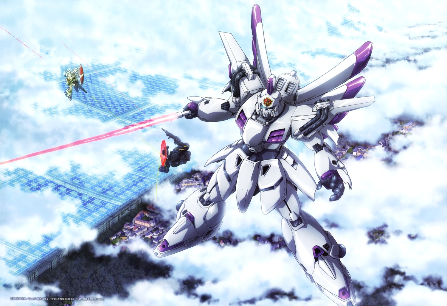 gundam, gundam_f91, mecha, sword, washikita_kyouta