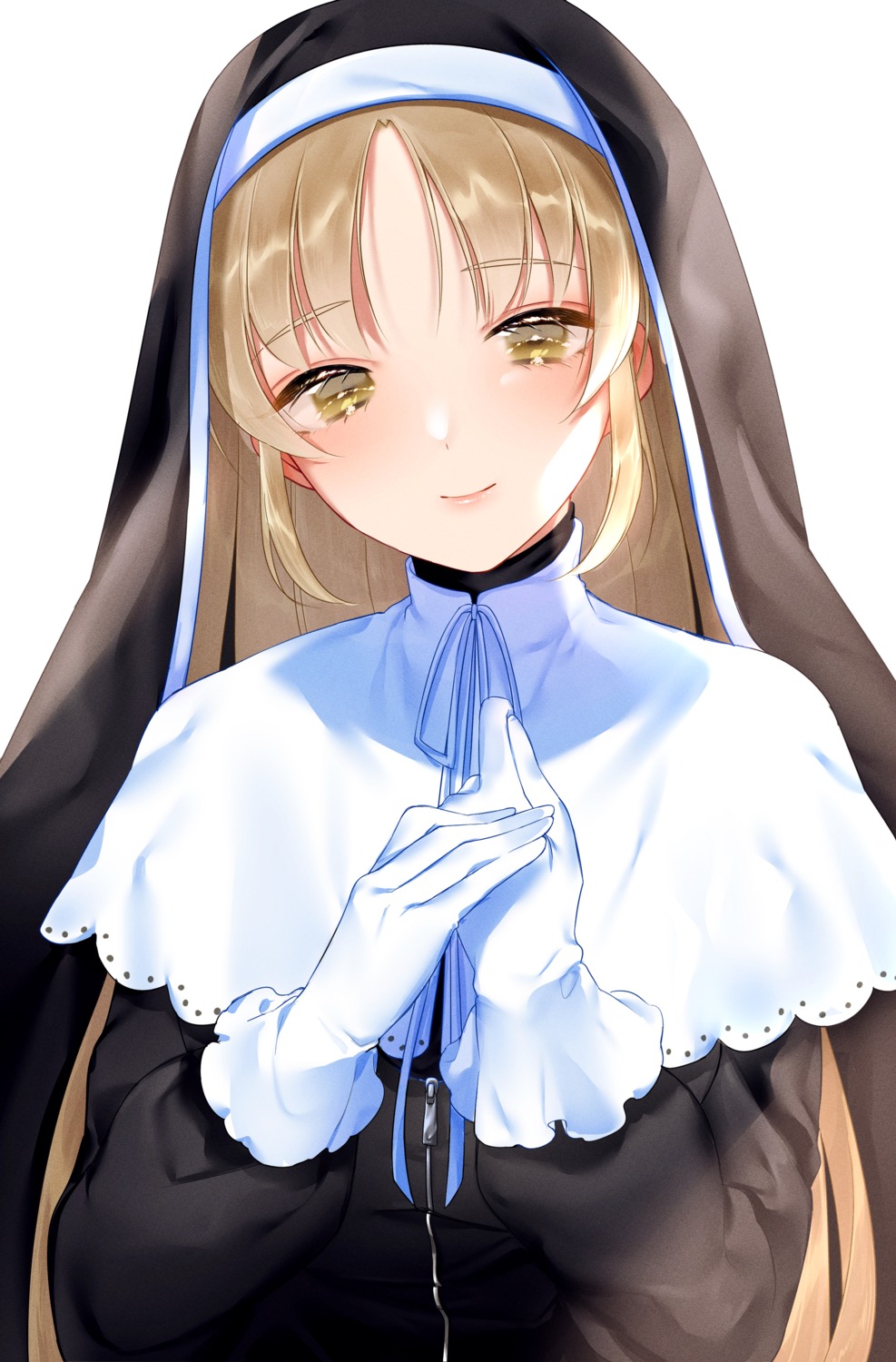 nijisanji, nijisanji_seeds, nun, shiguri, sister_claire