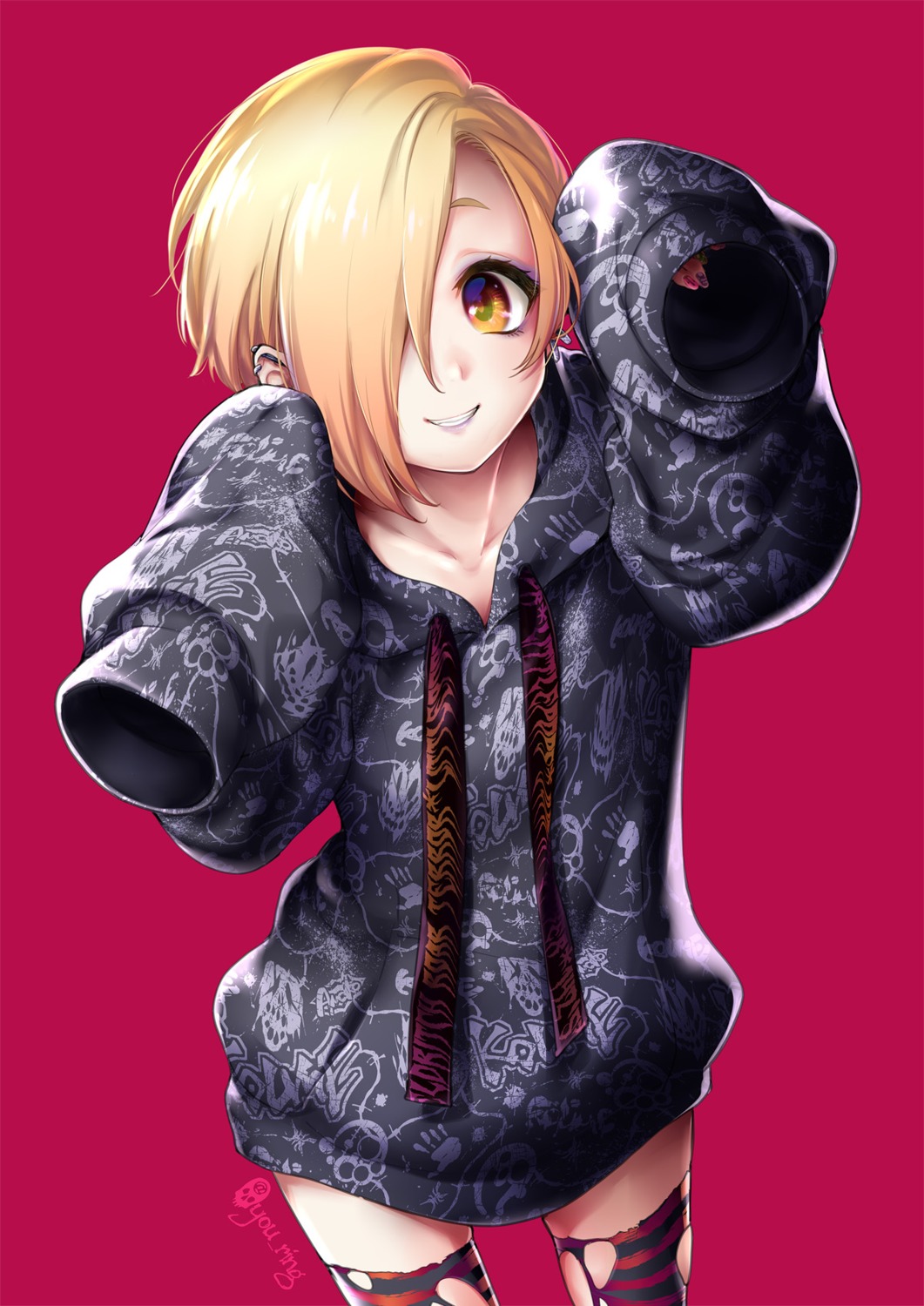 kitano_tomotoshi, shirasaka_koume, the_idolm@ster, the_idolm@ster_cinderella_girls, thighhighs, torn_clothes