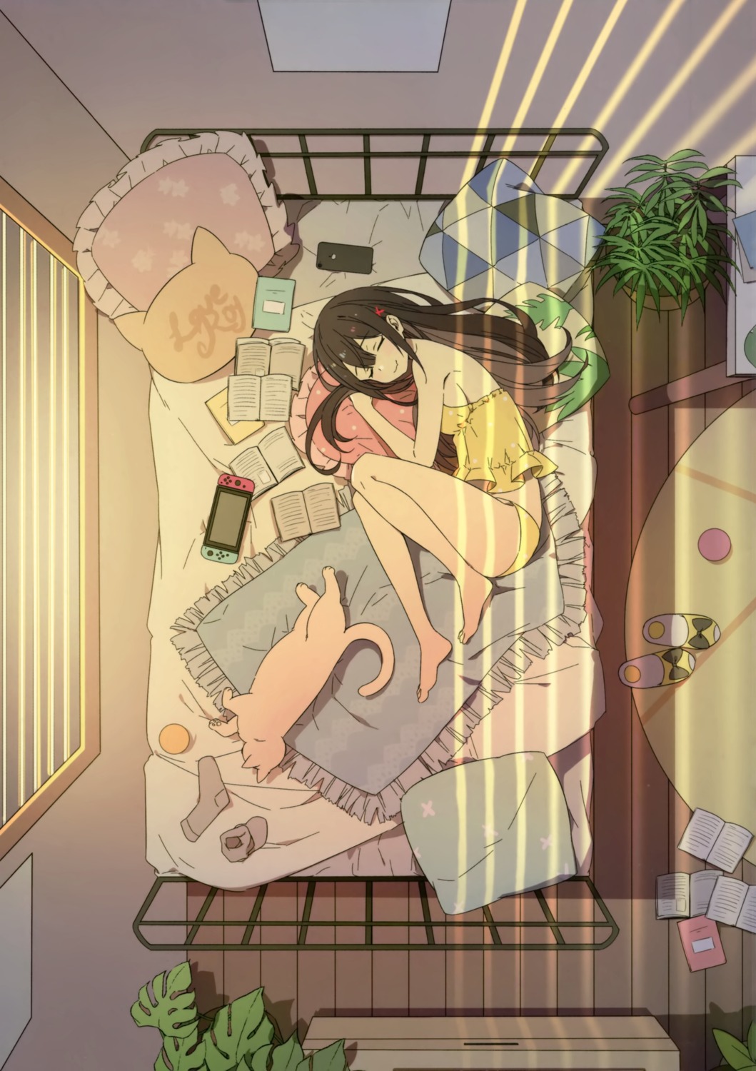 ayamy, hachigo, lingerie, miyawaki_sana, neko, pantsu