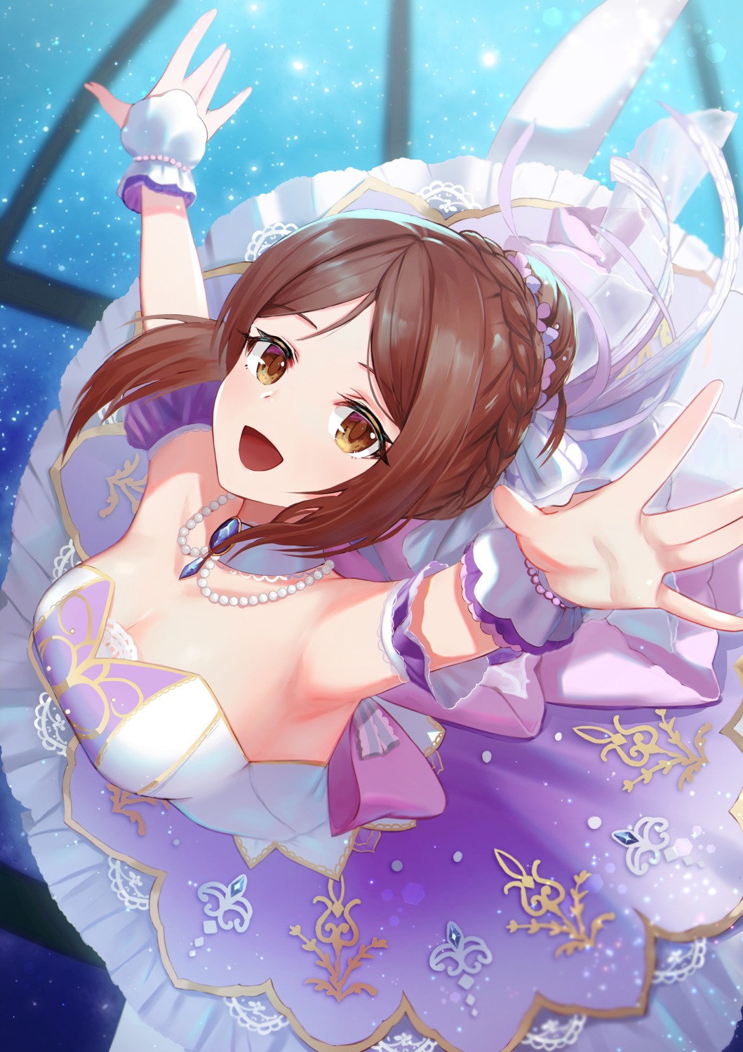 ayase_honoka, cleavage, dolce_(dolsuke), the_idolm@ster, the_idolm@ster_cinderella_girls