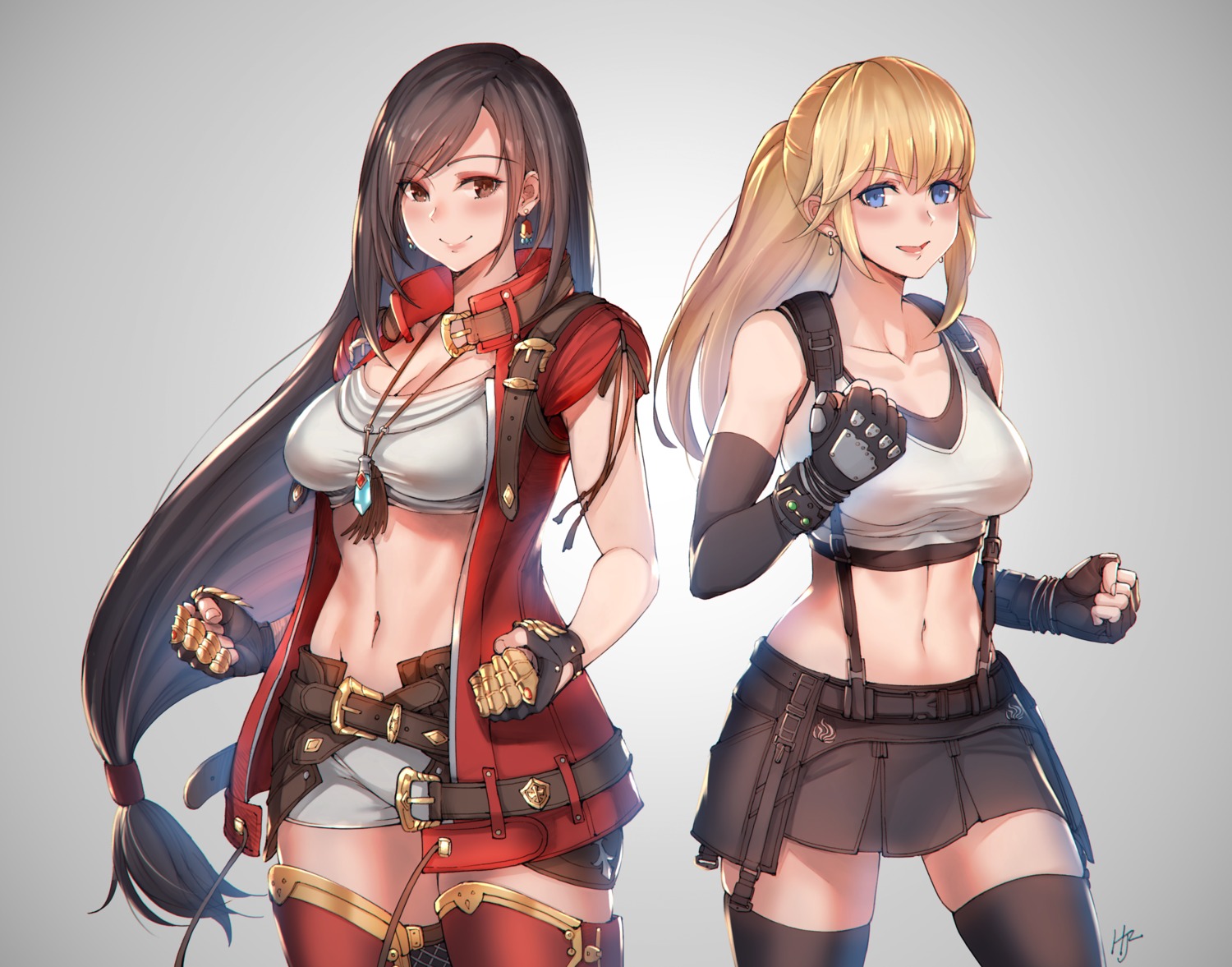 cleavage, cosplay, final_fantasy, final_fantasy_vii, final_fantasy_xiv, haimerejzero, lyse_hext, thighhighs