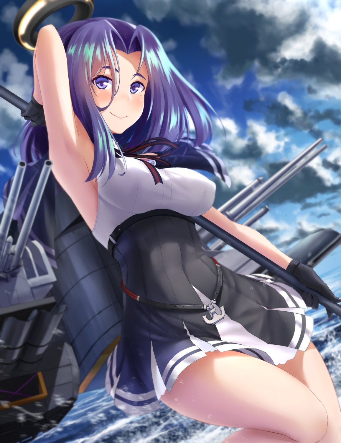 kantai_collection, motomatsu_naoki, tatsuta_(kancolle), weapon