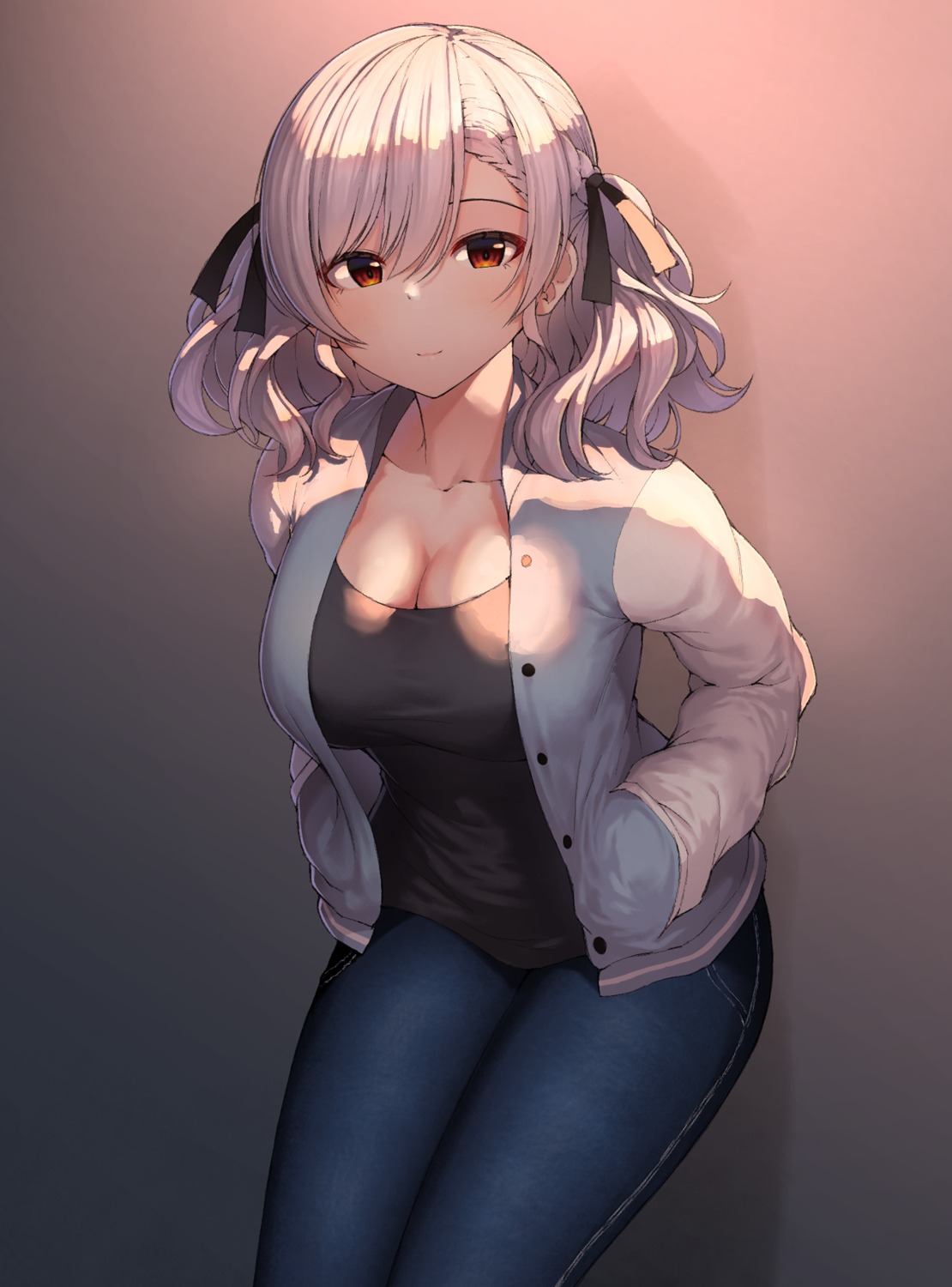 cleavage, girls_frontline, kagi_f, spas-12_(girls_frontline)
