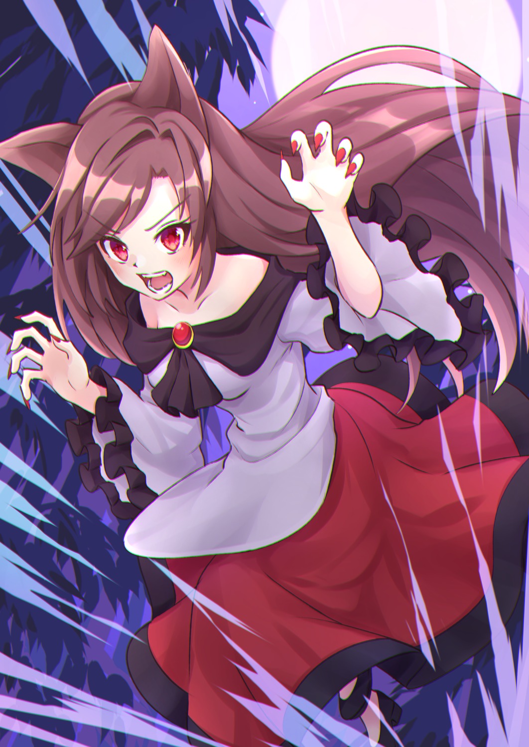 animal_ears, heels, imaizumi_kagerou, ramie_(ramie541), touhou