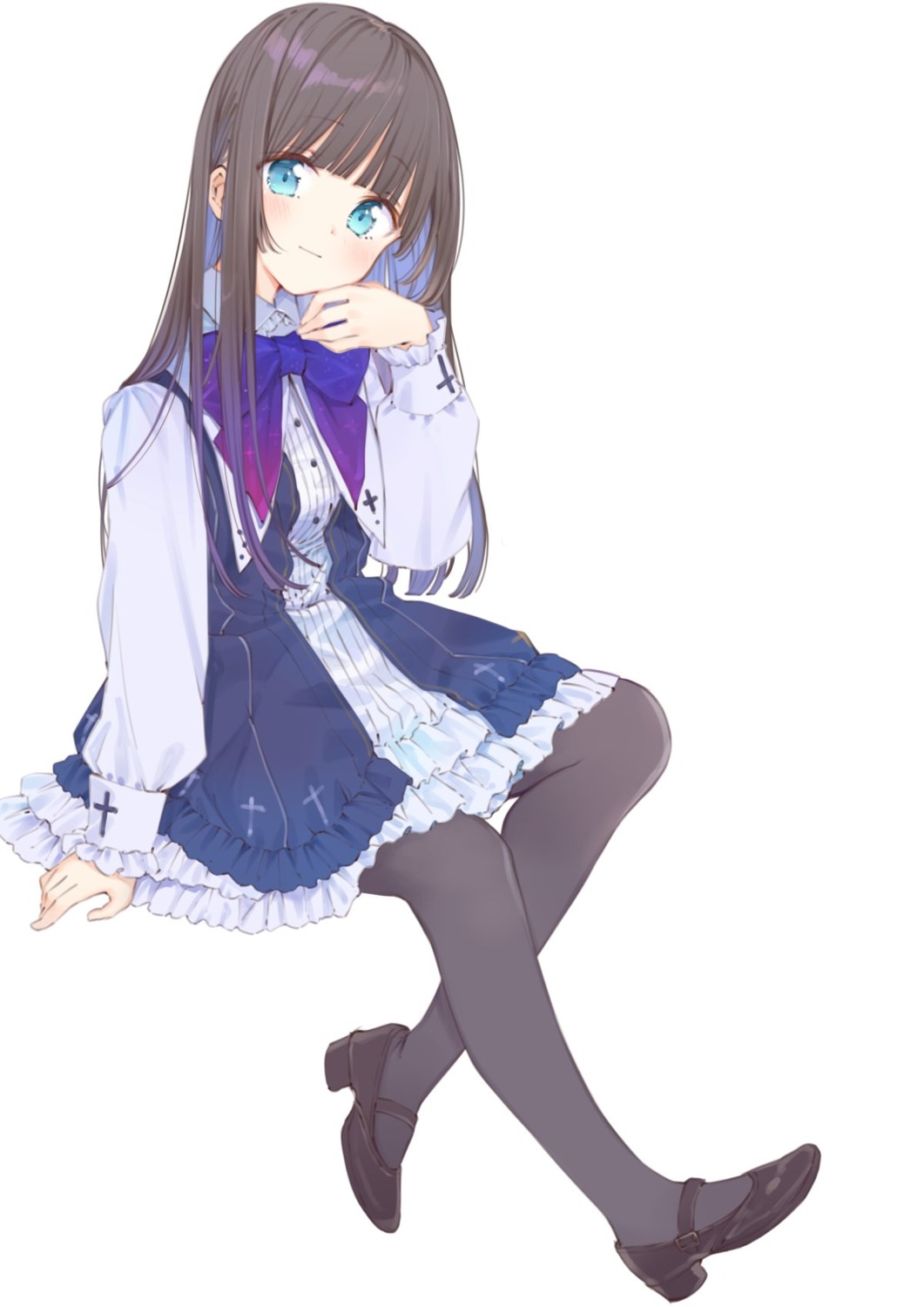 dress, gothic_lolita, heels, lolita_fashion, maigoyaki, pantyhose
