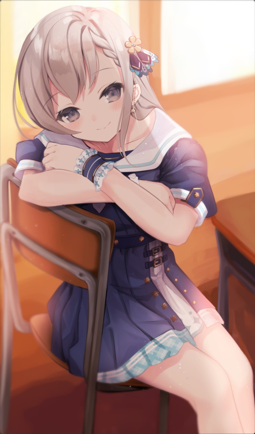 amacha, hisakawa_hayate, seifuku, the_idolm@ster, the_idolm@ster_cinderella_girls