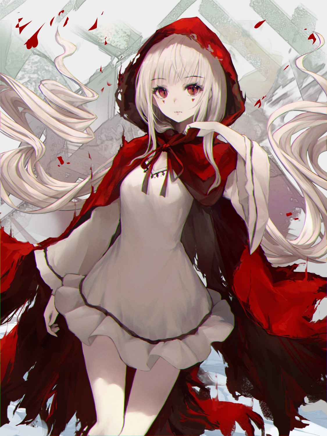 dress, torn_clothes, yohaku