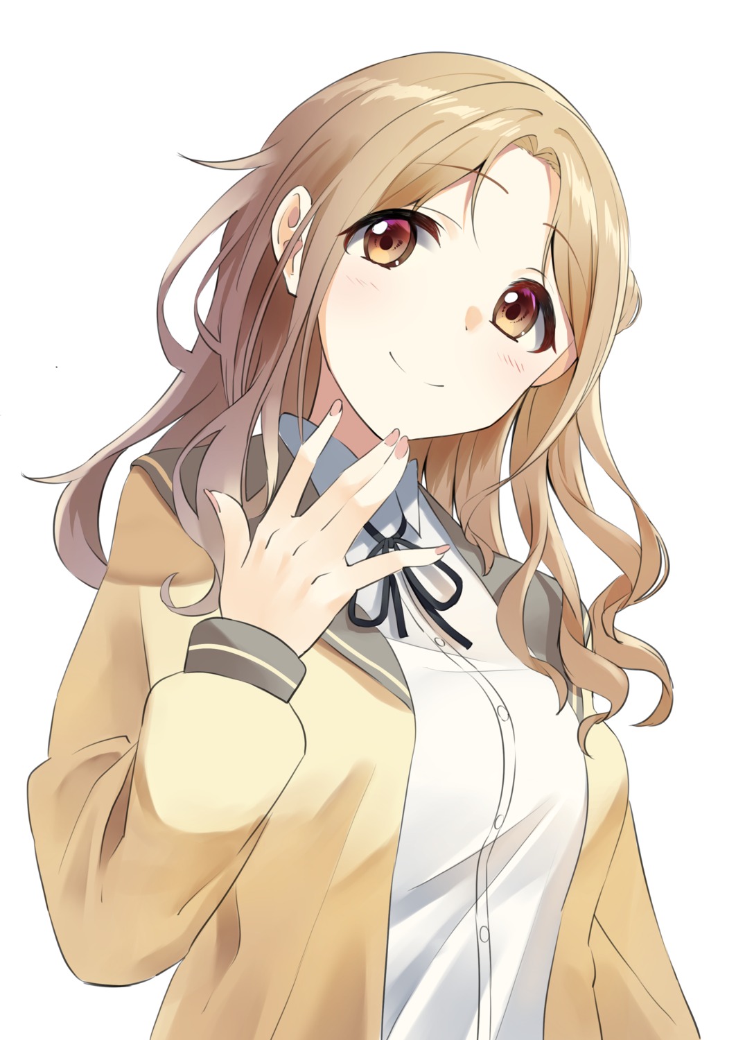 ichikawa_nana, megurumiru, seifuku, the_idolm@ster, the_idolm@ster_shiny_colors