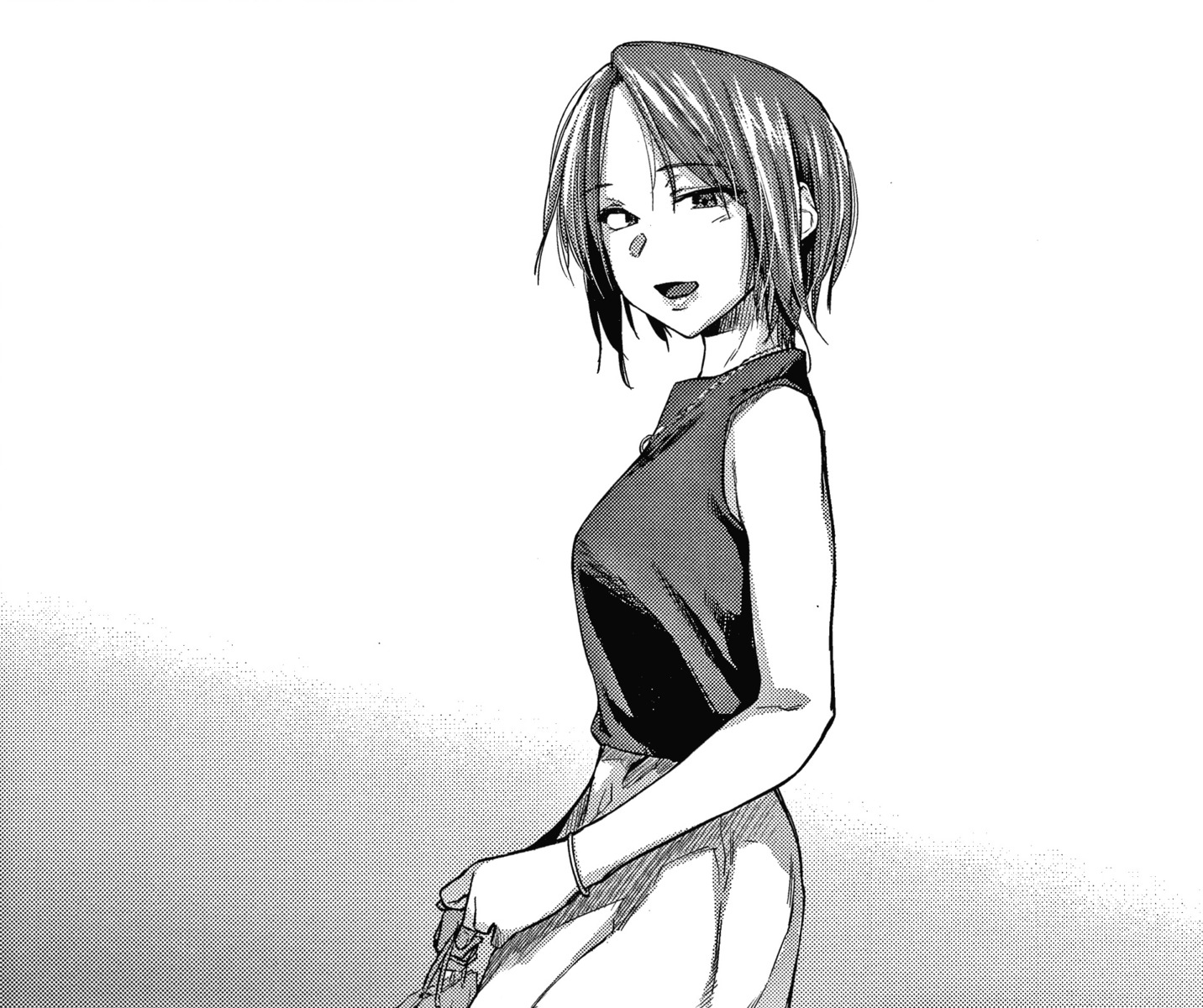 esuke, monochrome