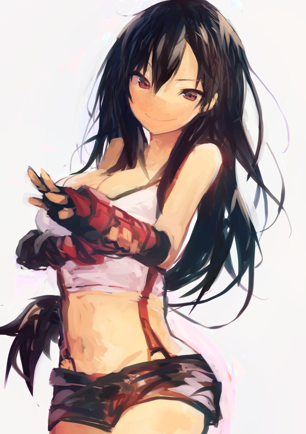 final_fantasy, final_fantasy_vii, kaamin_(mariarose753), sketch, tifa_lockhart