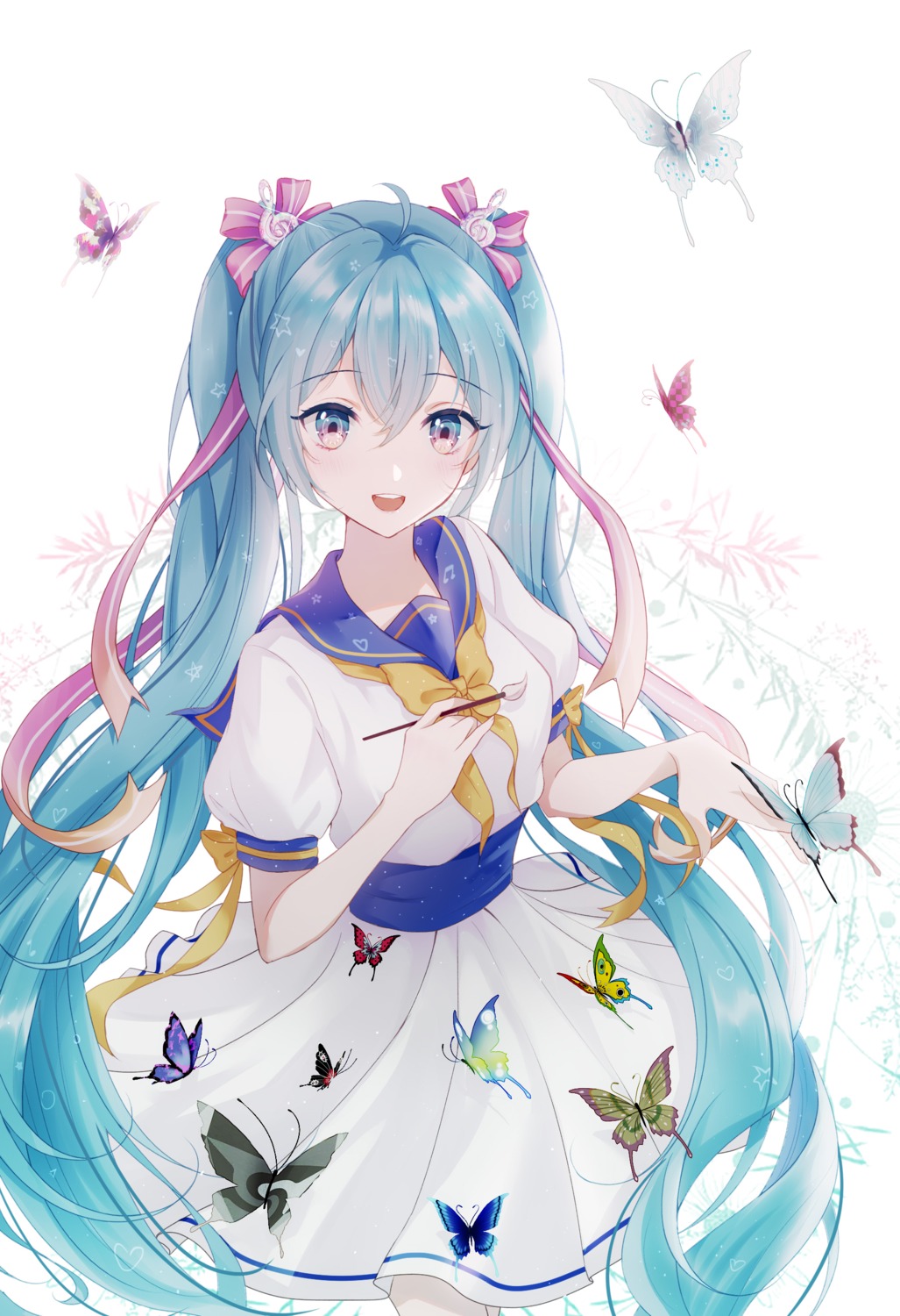 hatsune_miku, osagelts1213, seifuku, vocaloid