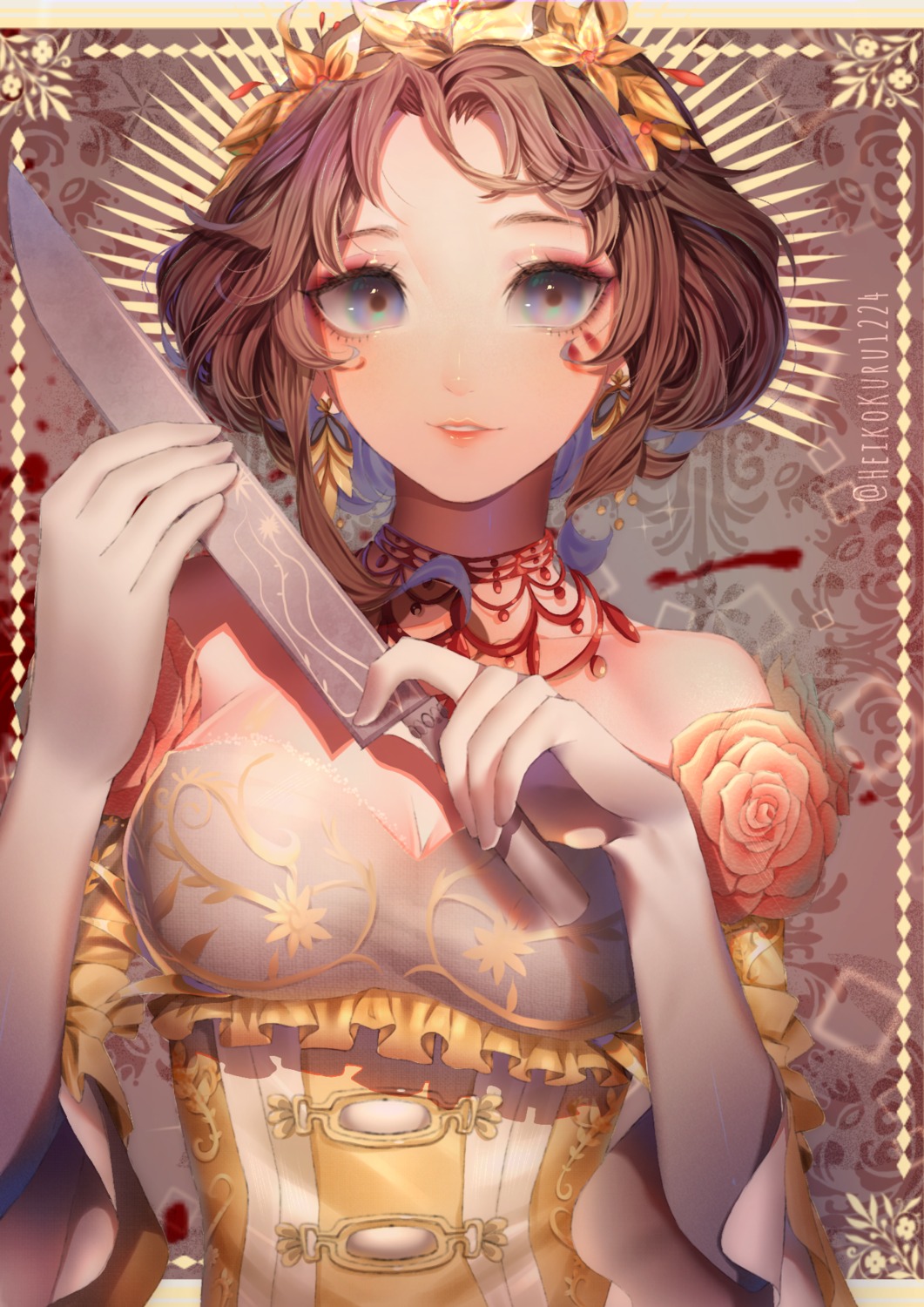cleavage, heikokuru1224, identity_v