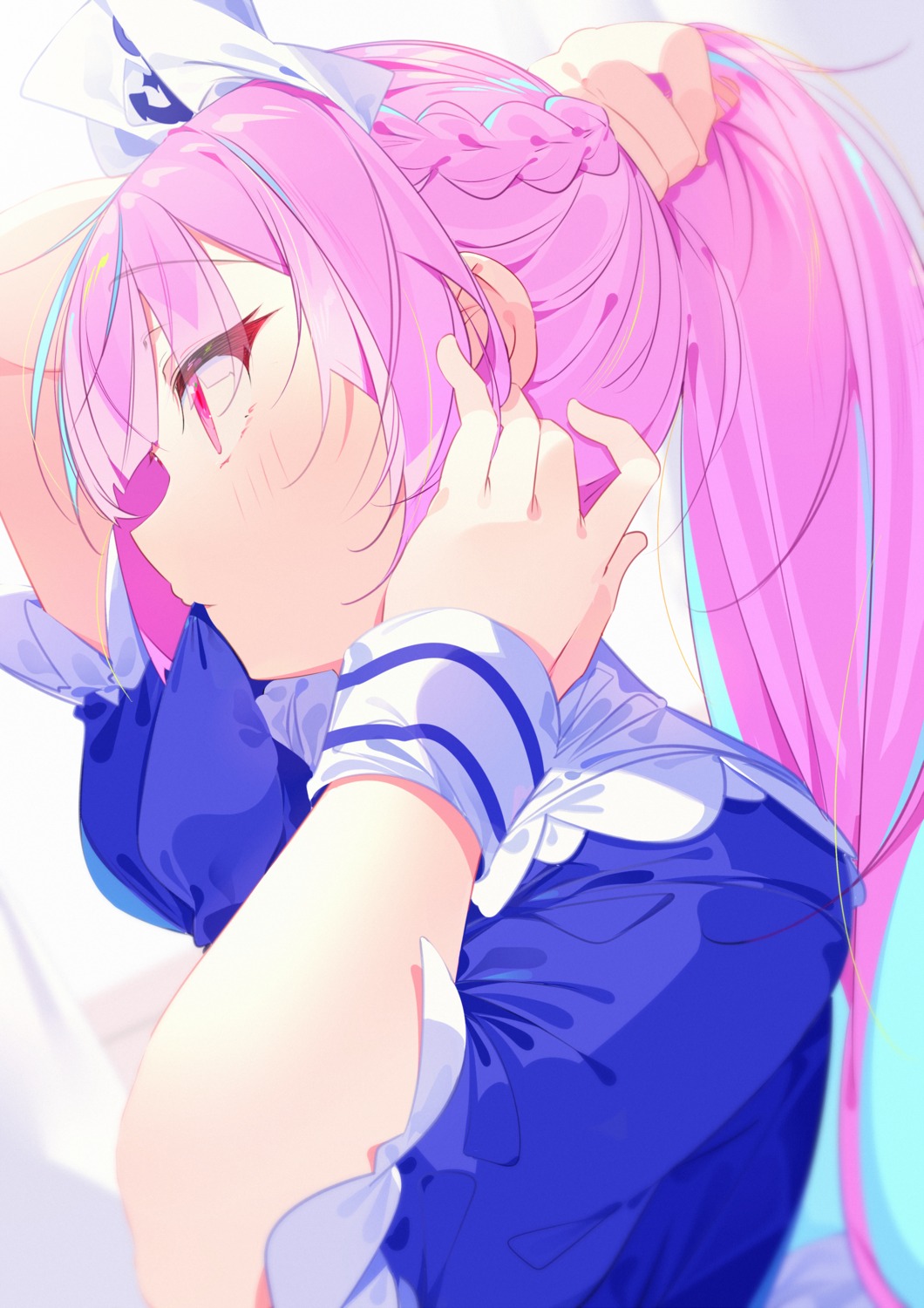 benio_(dontsugel), hololive, maid, minato_aqua