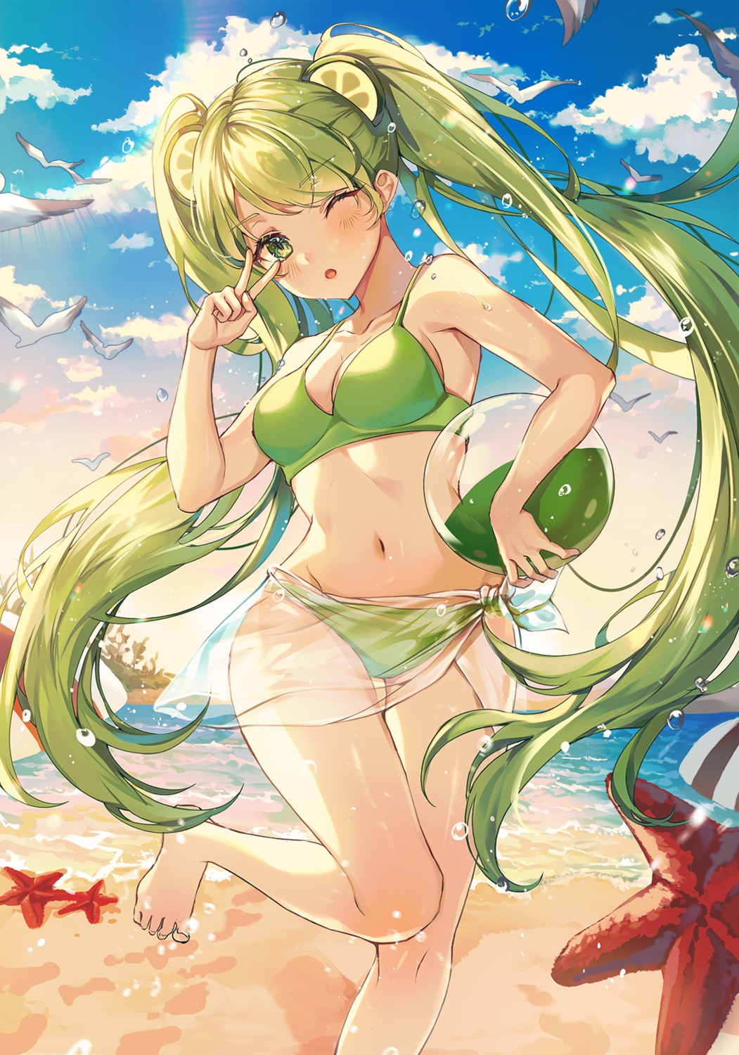 bikini, cleavage, see_through, swimsuits, ttosom