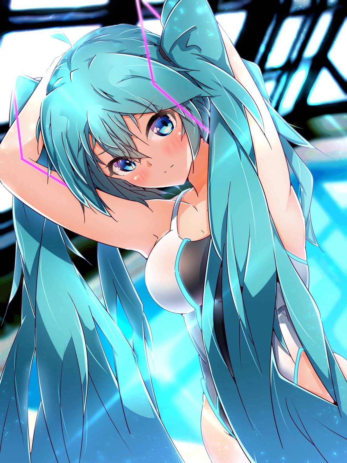 harukawa_(hal501), hatsune_miku, swimsuits, vocaloid