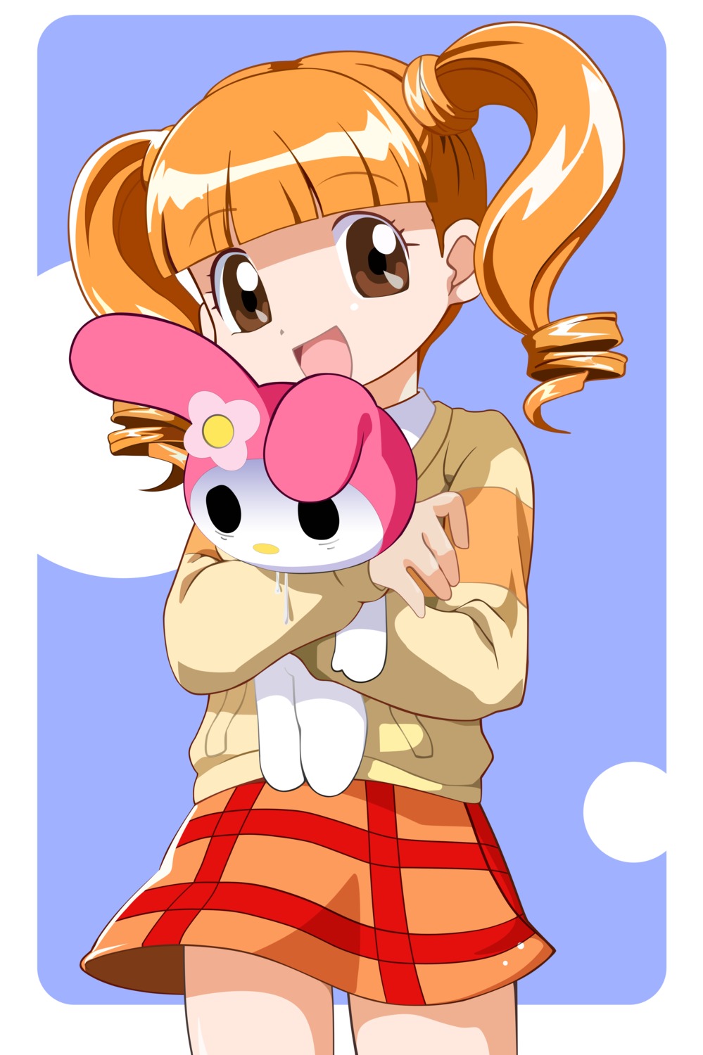 onegai_my_melody, seifuku, sweater, vector_trace, yumeno_uta