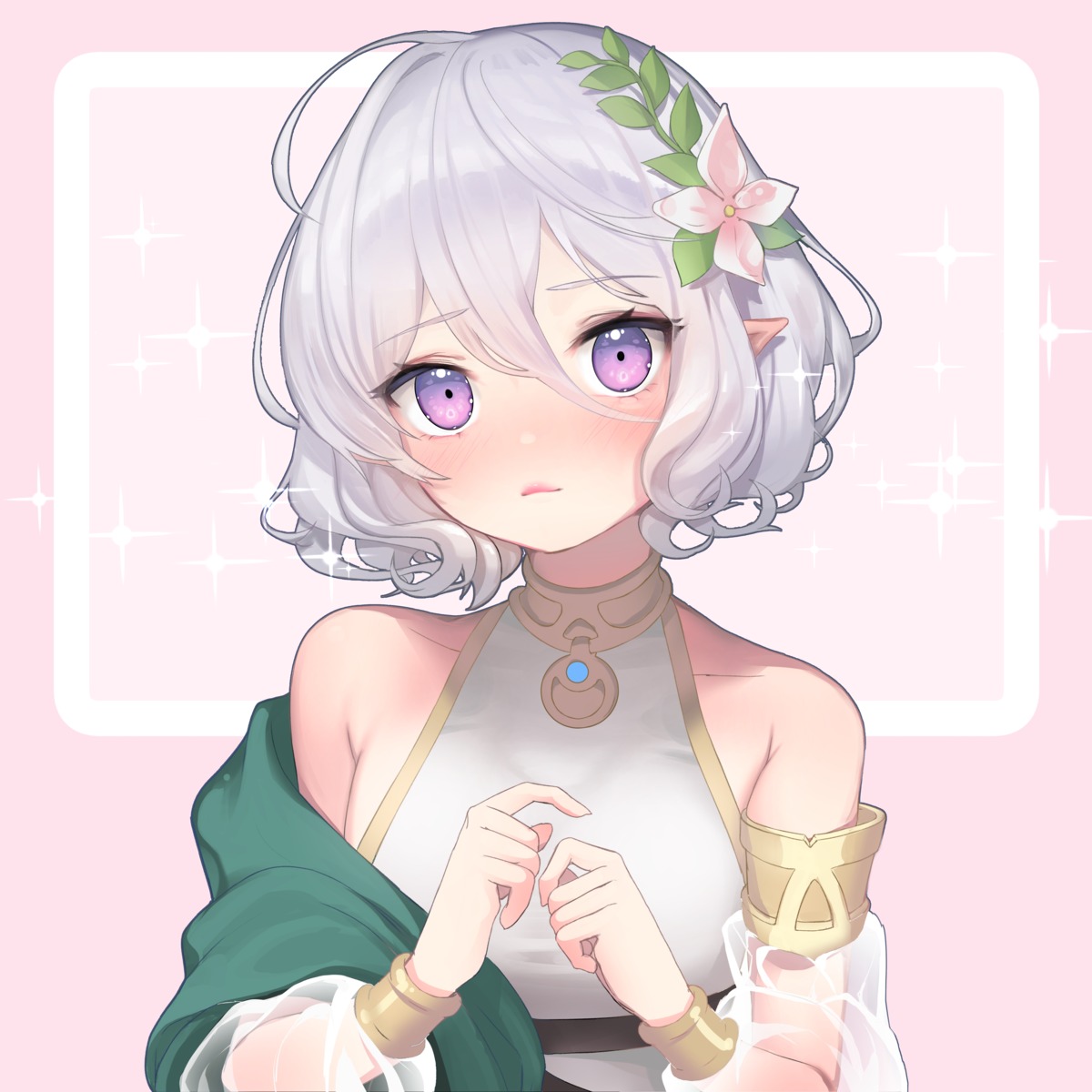 guunhanchi, kokkoro, pointy_ears, princess_connect!, princess_connect!_re:dive, see_through