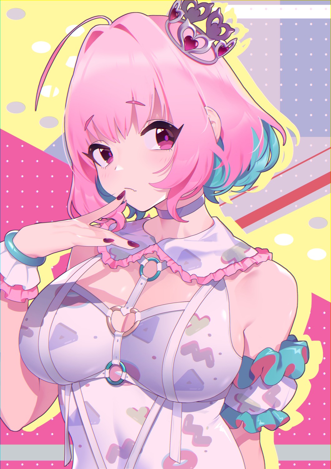bsue, cleavage, the_idolm@ster, the_idolm@ster_cinderella_girls, the_idolm@ster_cinderella_girls_starlight_stage, yumemi_riamu