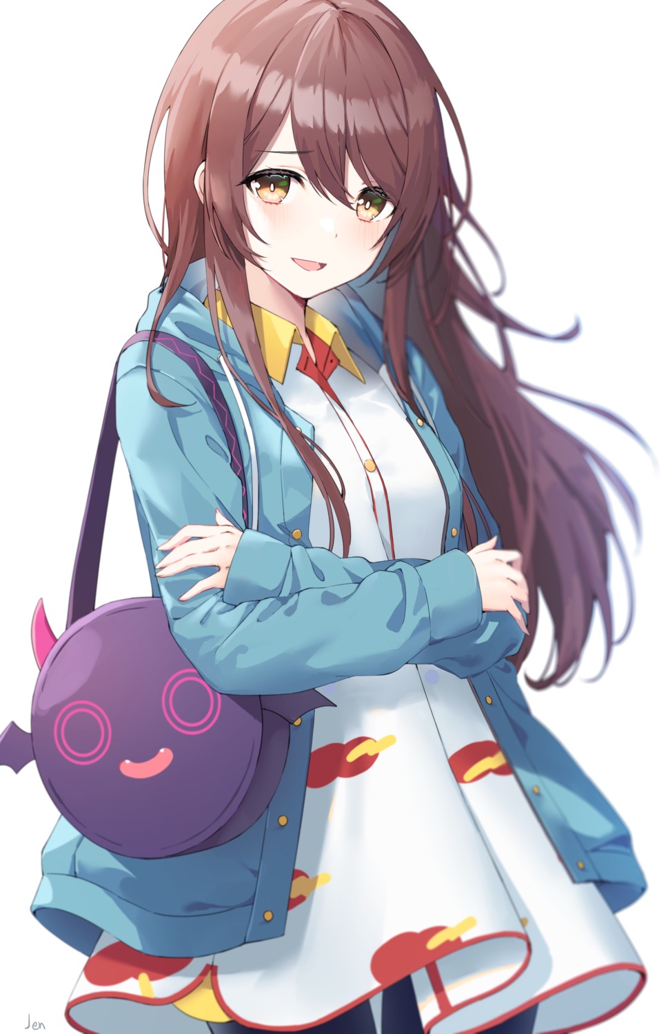 arjent, dress, oosaki_tenka, pantyhose, the_idolm@ster, the_idolm@ster_shiny_colors