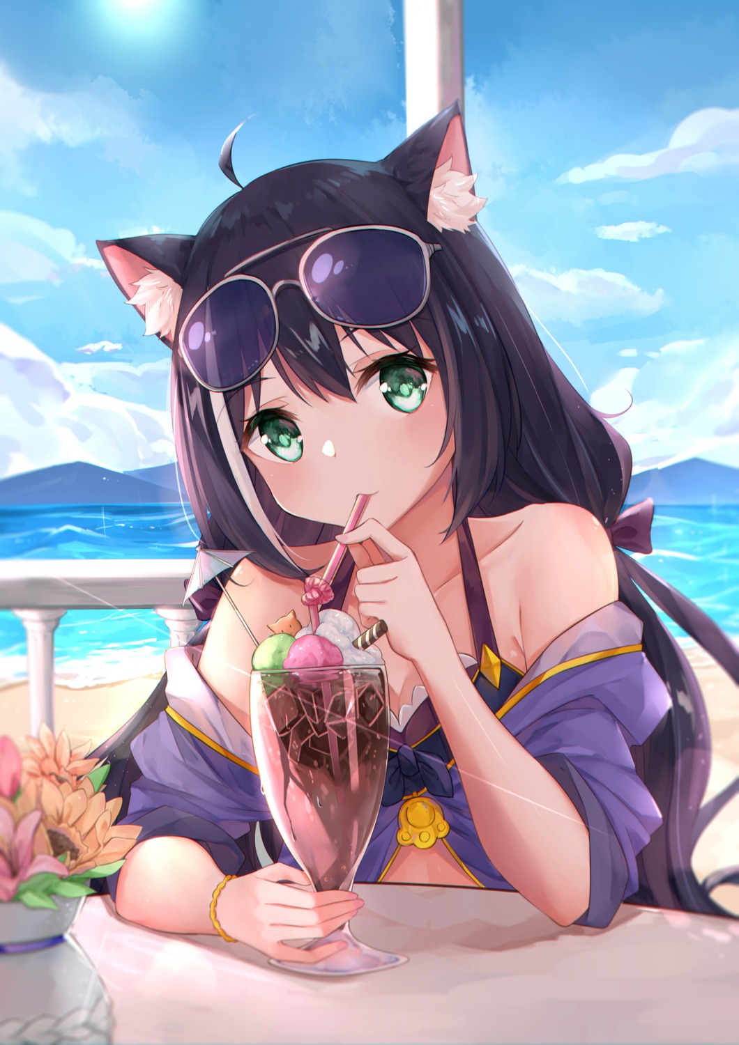 animal_ears, karyl_(princess_connect), megane, nekomimi, princess_connect!, princess_connect!_re:dive, to_naive