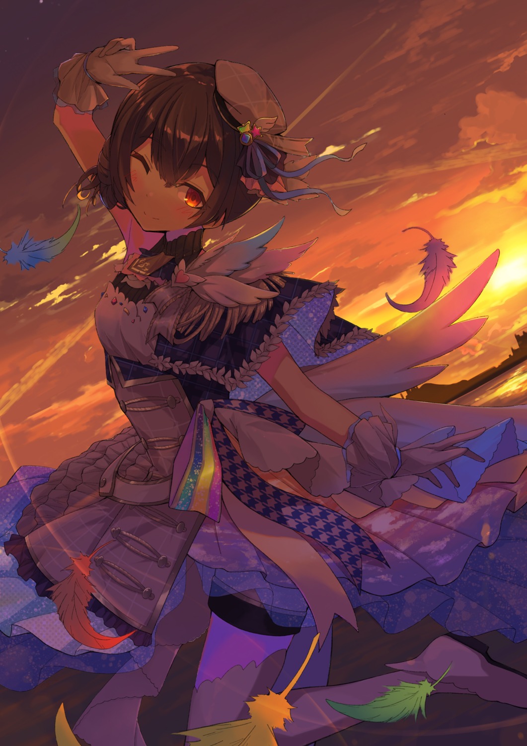 dress, morino_rinze, sorano_eika, the_idolm@ster, the_idolm@ster_shiny_colors