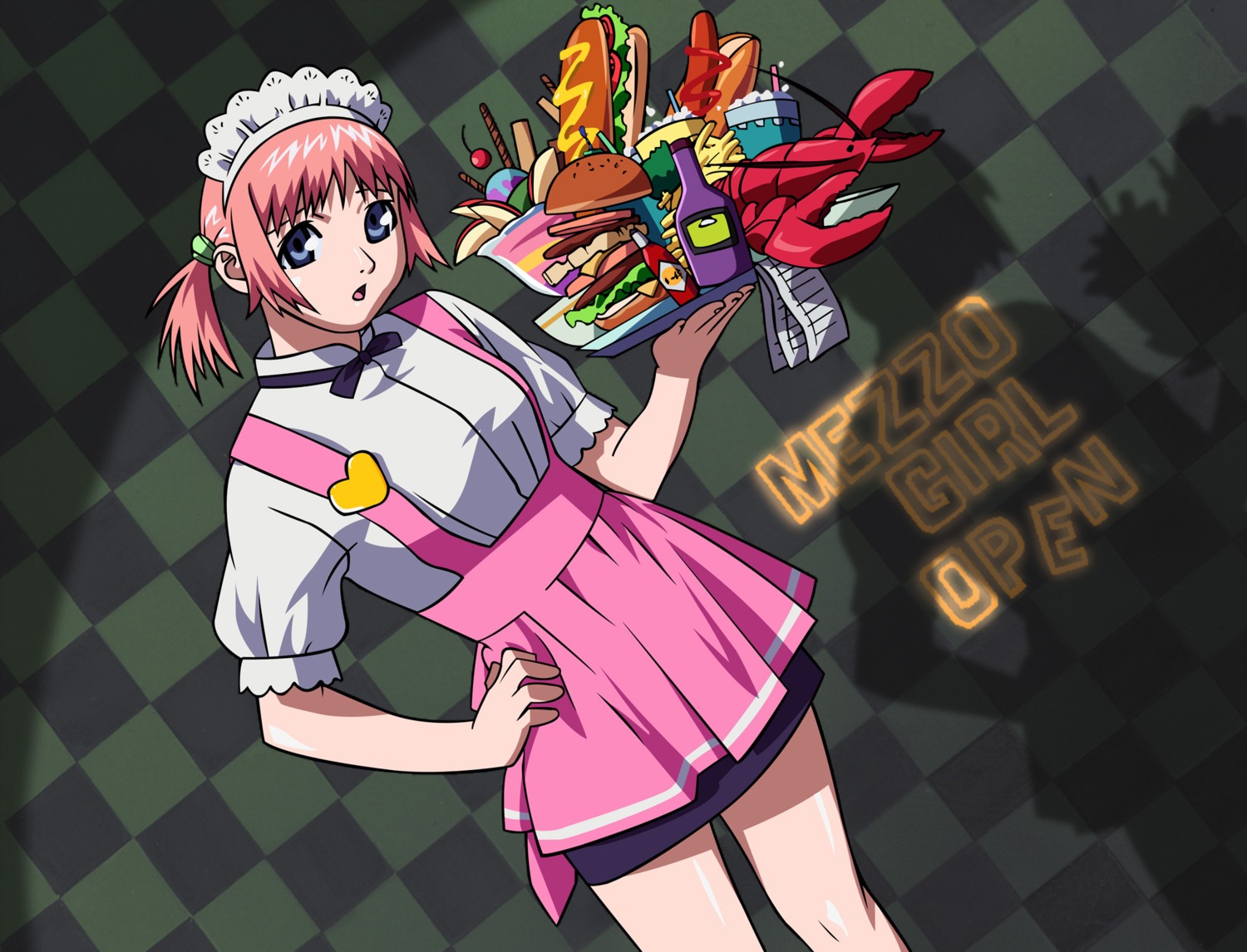 mezzo_forte, suzuki_mikura, umetsu_yasuomi, waitress