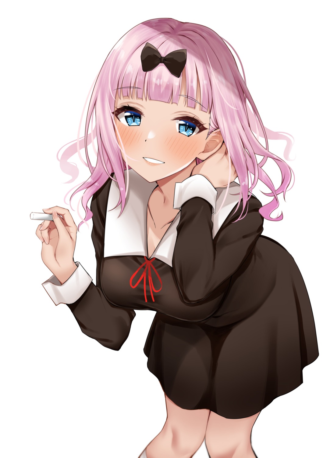 fujiwara_chika, kaguya-sama_wa_kokurasetai_~tensai-tachi_no_renai_zunousen~, kitaku_jikan_(ktk_jkn), seifuku