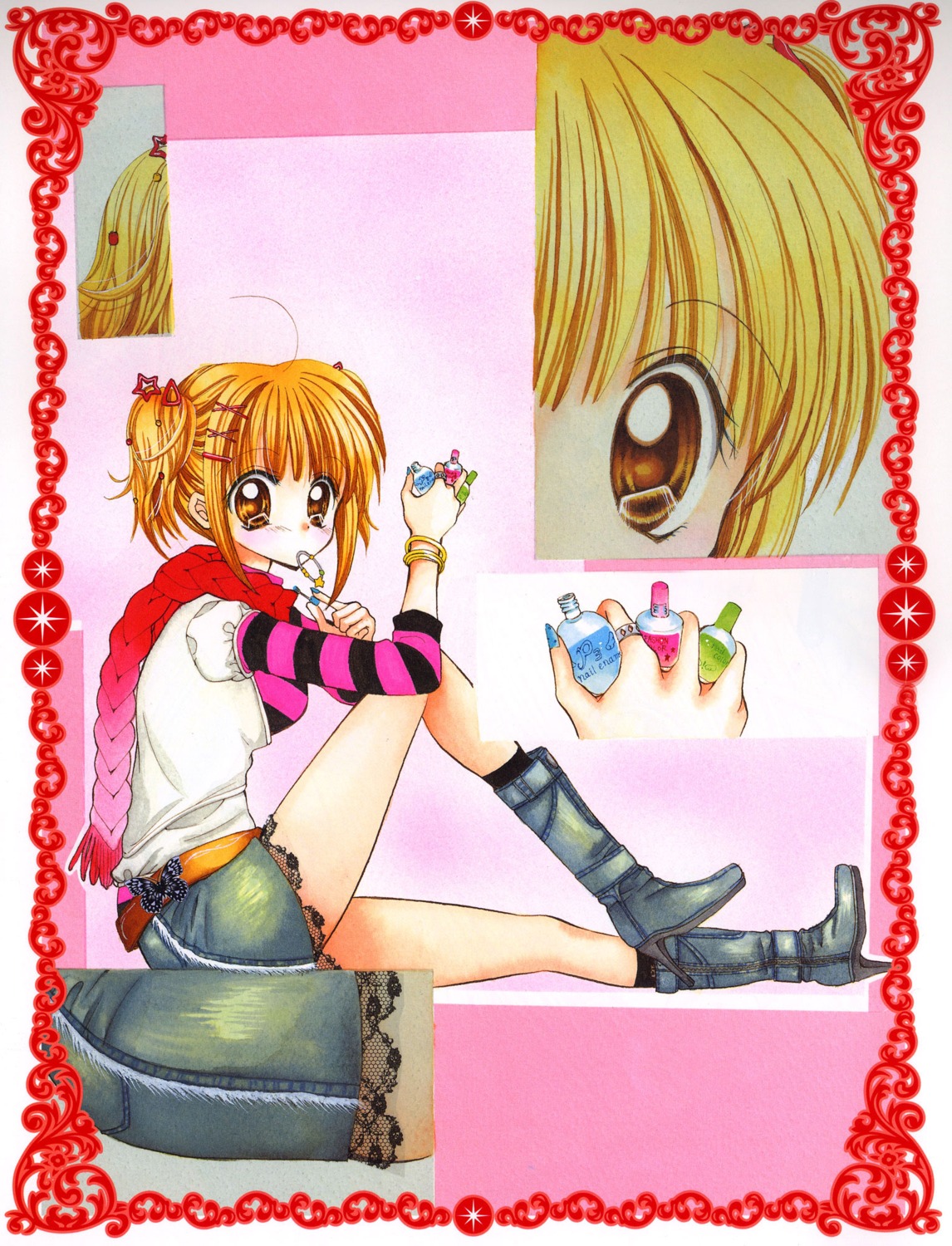hanamori_pink, mermaid_melody_pichi_pichi_pitch, nanami_luchia