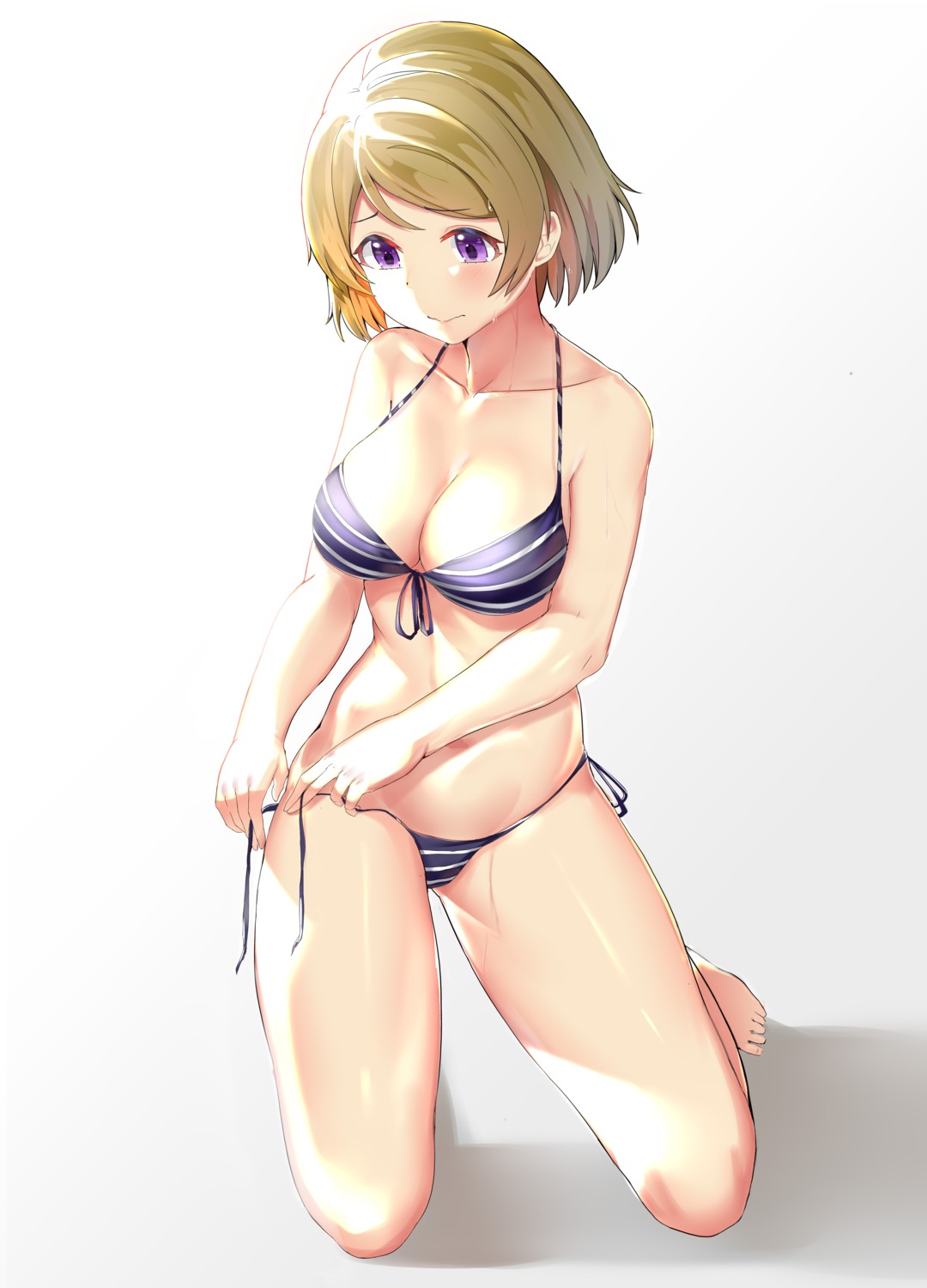 bikini, koizumi_hanayo, love_live!, love_live!_(series), swimsuits, undressing, xubai
