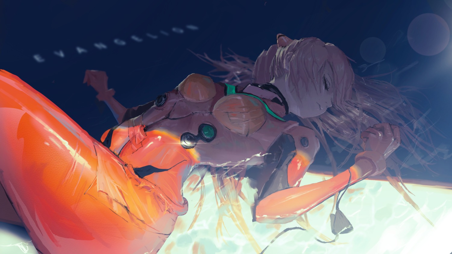 bodysuit, neg_(101neg), neon_genesis_evangelion, souryuu_asuka_langley, wet