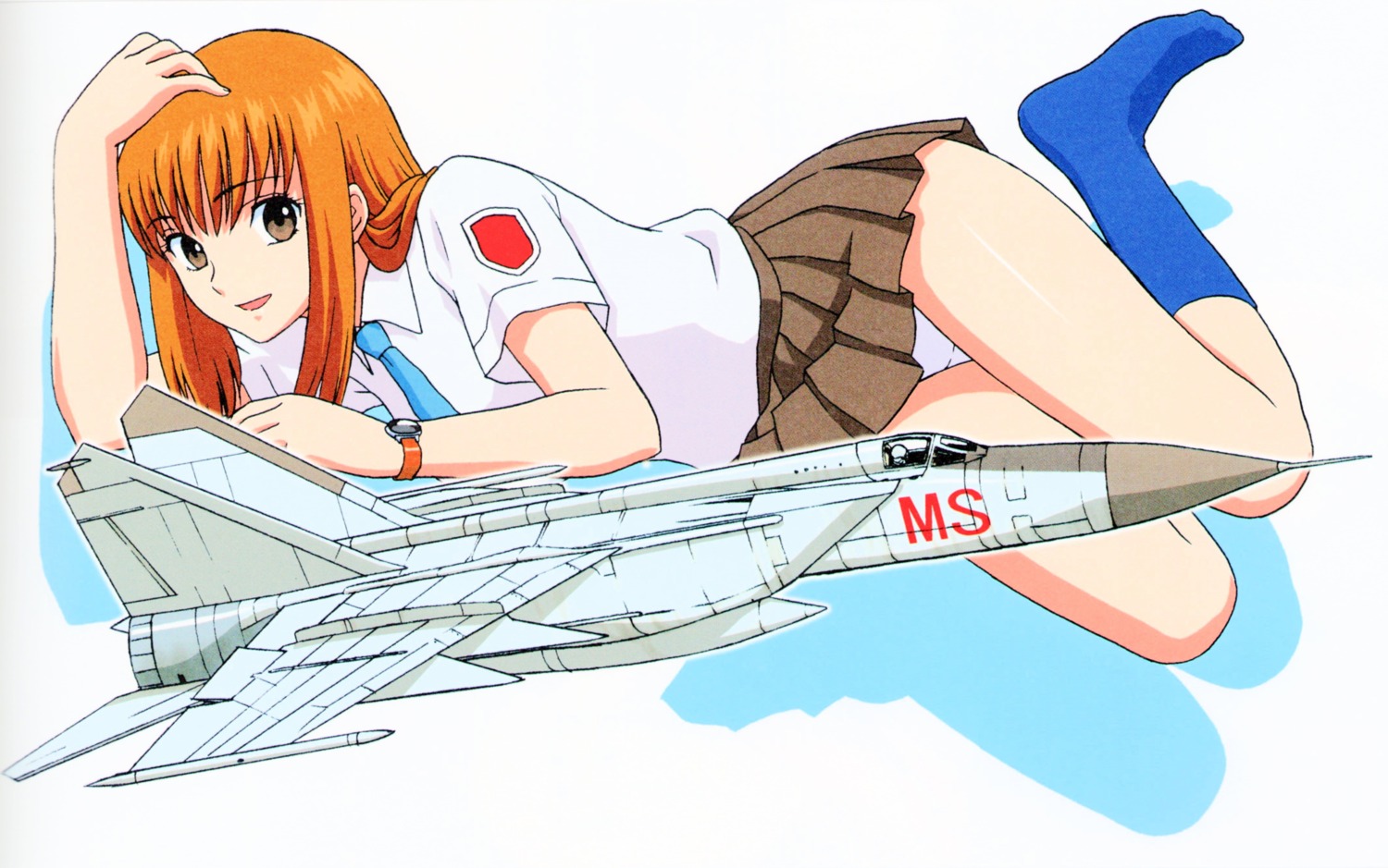doi_shizuha, mecha, pantsu, seifuku, stratos_4, yamauchi_noriyasu