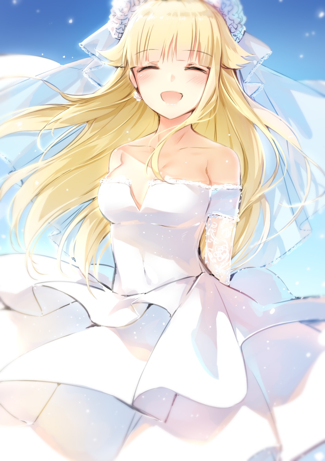 aurora_(azur_lane), azur_lane, dress, maya_g, wedding_dress
