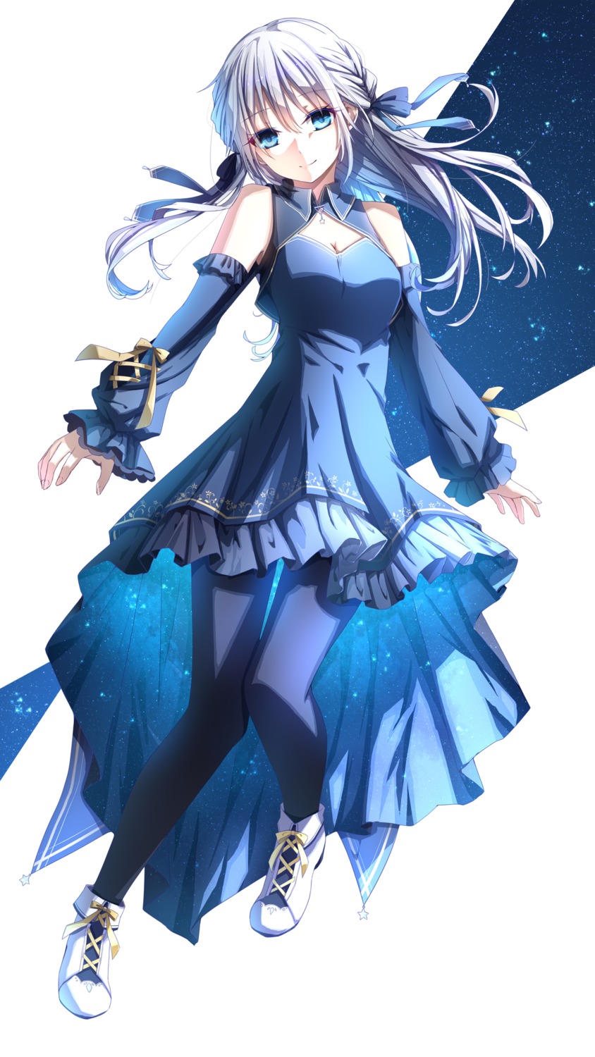 cleavage, dress, jun_(sky_ia_127_snow)