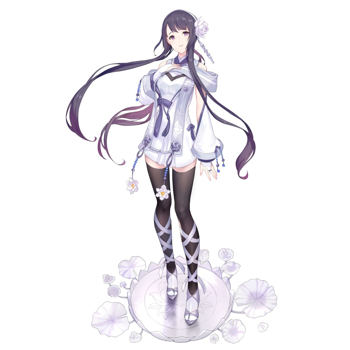 japanese_clothes, omuro_musume, tagme, thighhighs