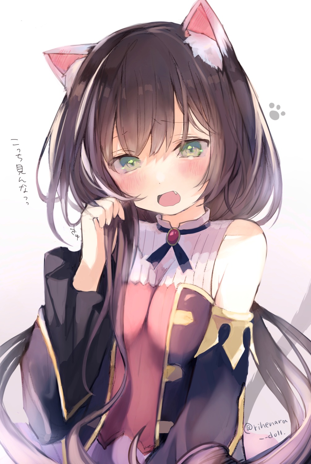animal_ears, karyl_(princess_connect), nekomimi, princess_connect!, princess_connect!_re:dive, tail, yukari_(rihenara_doll)